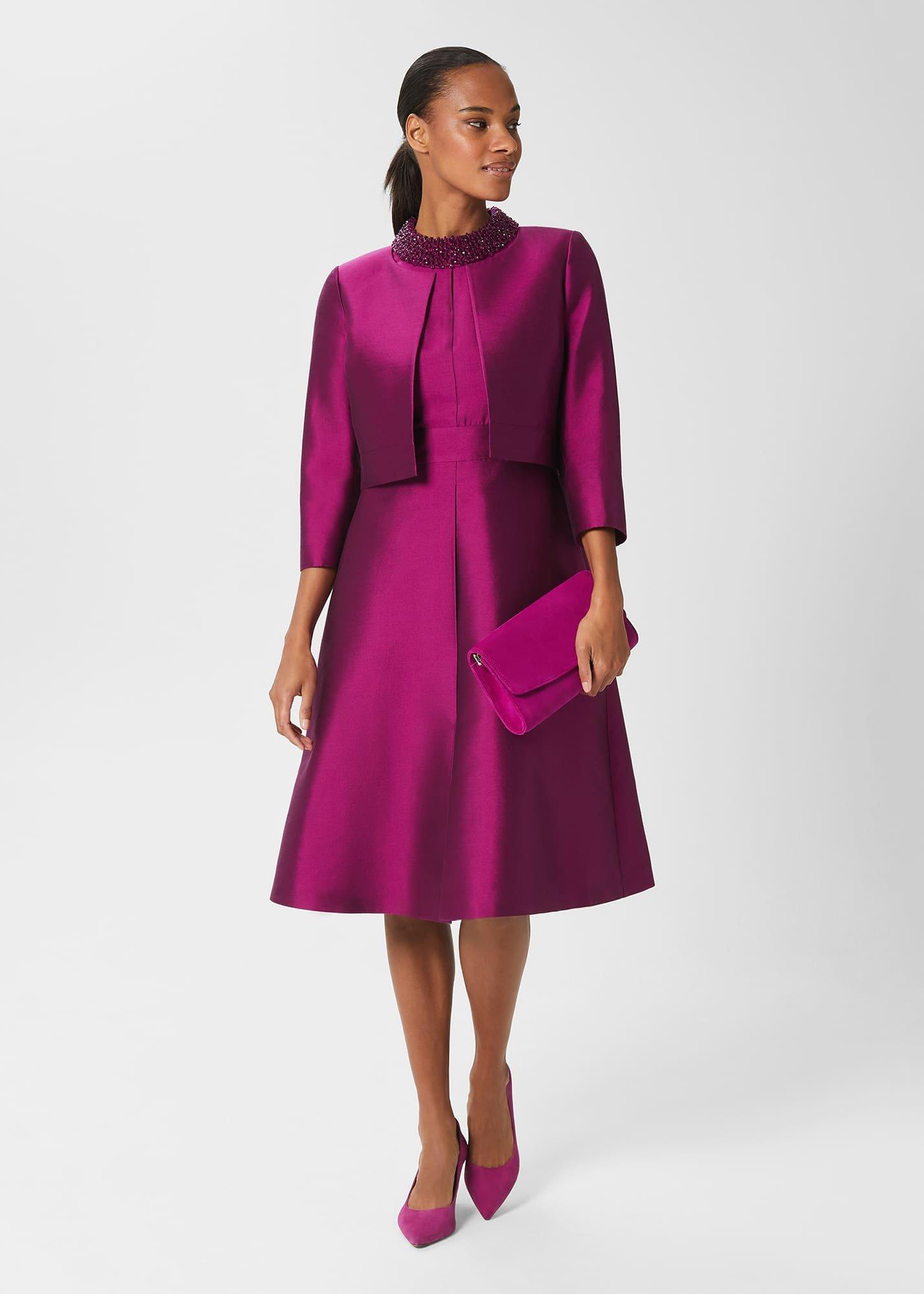 Marcella Silk Blend Jacket 