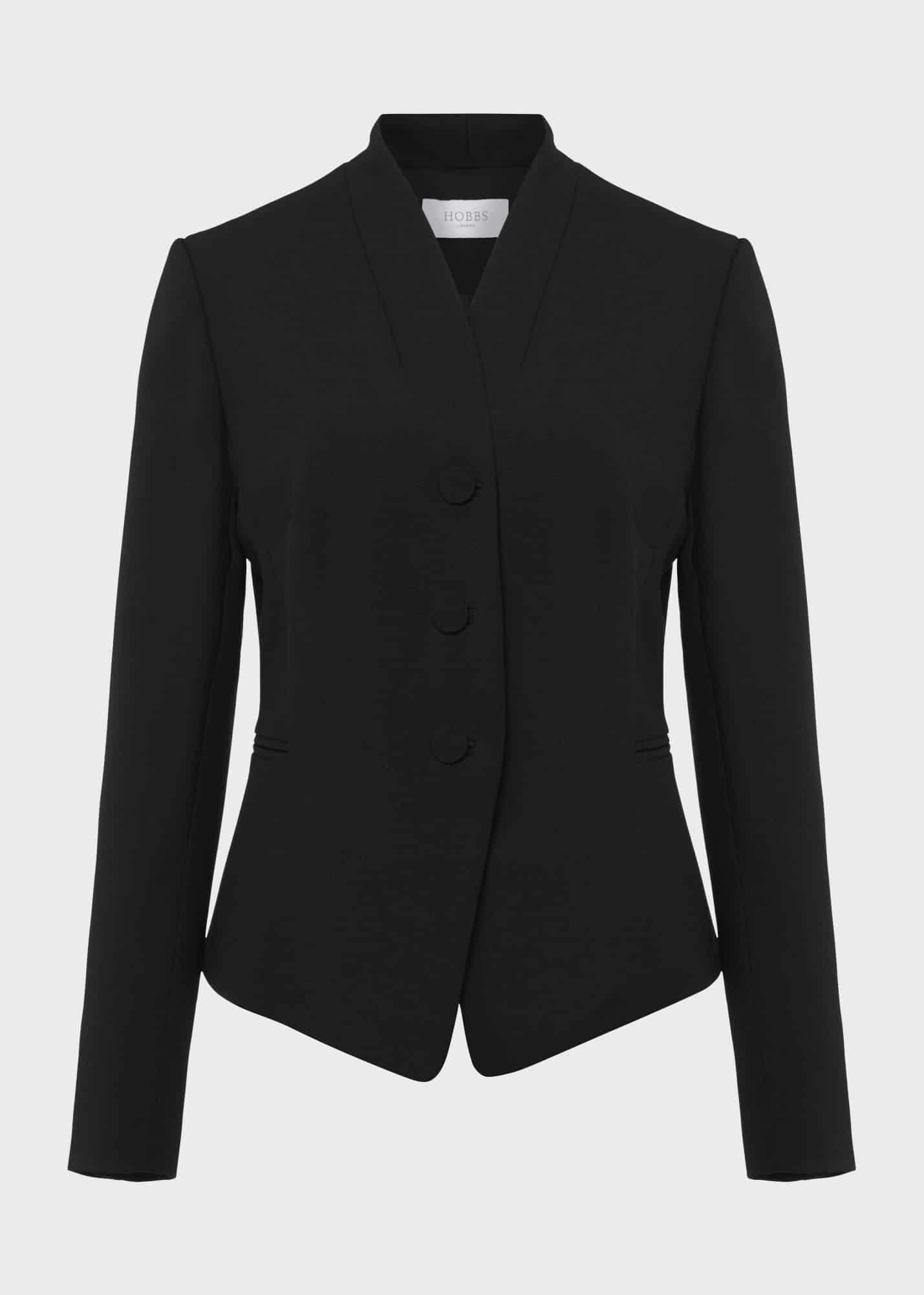 Clarice Jacket, Black, hi-res