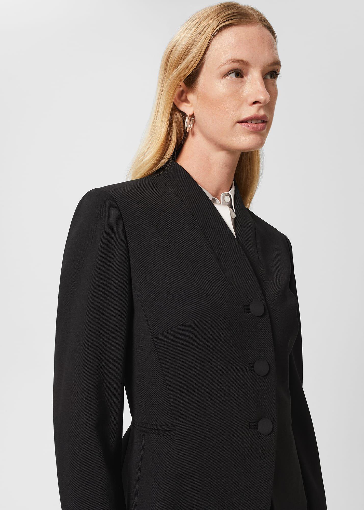 Clarice Jacket, Black, hi-res