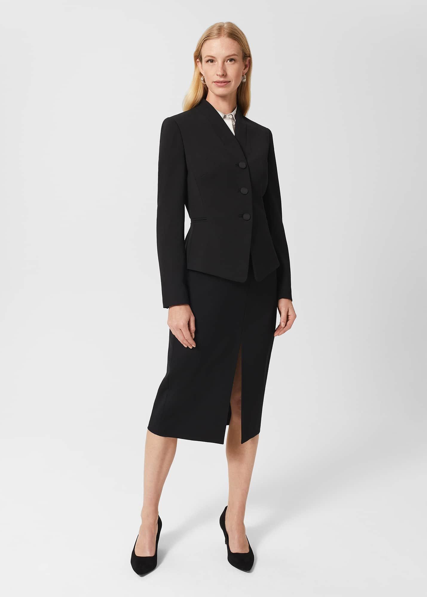 Clarice Jacket, Black, hi-res