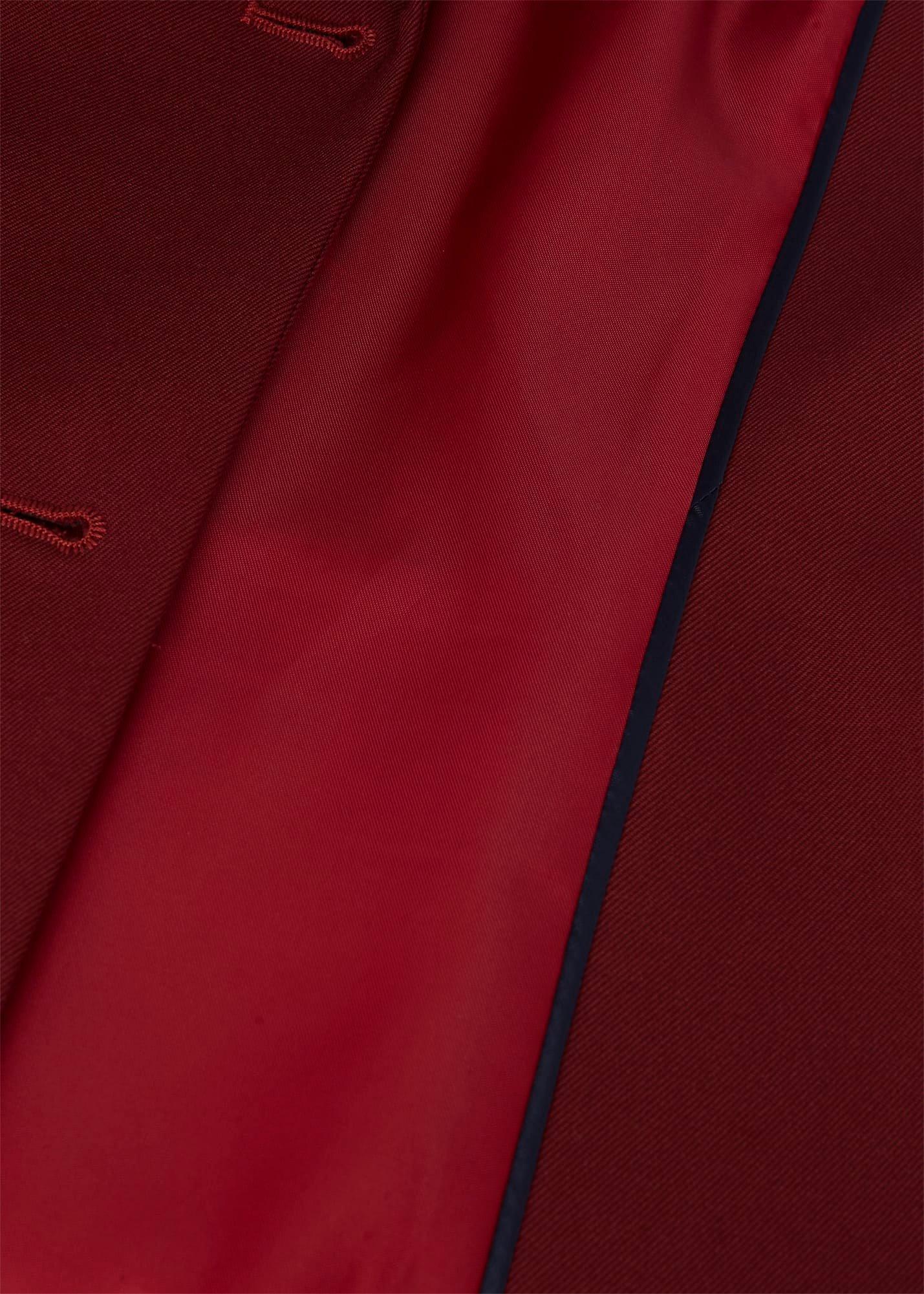 Melody Twill Jacket, Deep Vermillion, hi-res