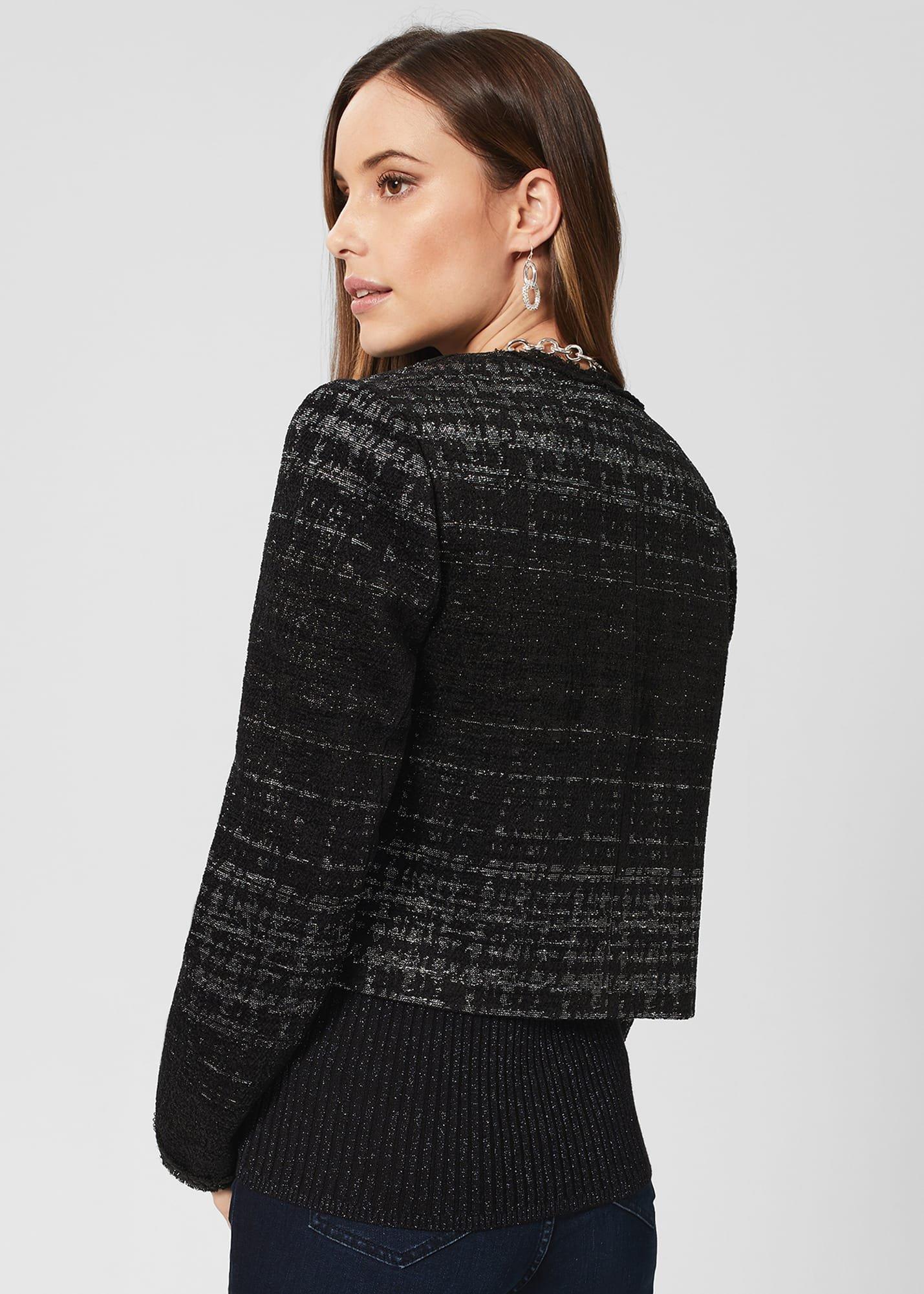 Pearl Jacket, Black Silver, hi-res