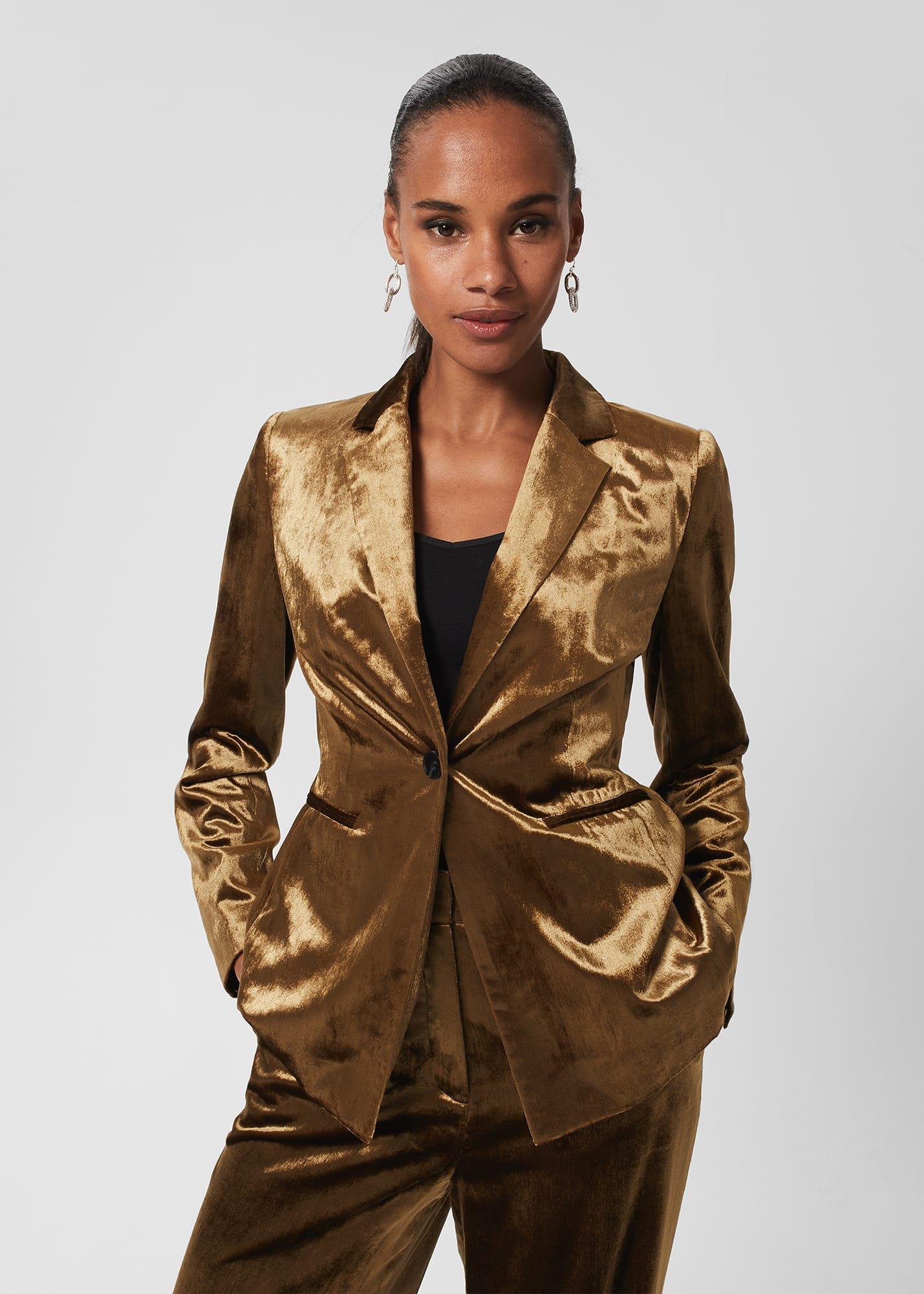 Tamzin Jacket, Gold, hi-res