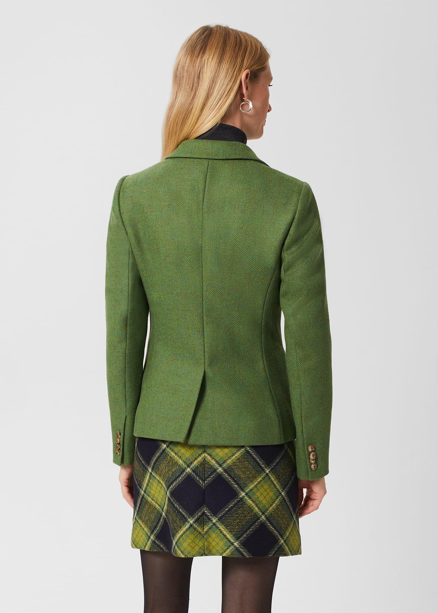 Blake Wool Jacket , Pea Green, hi-res