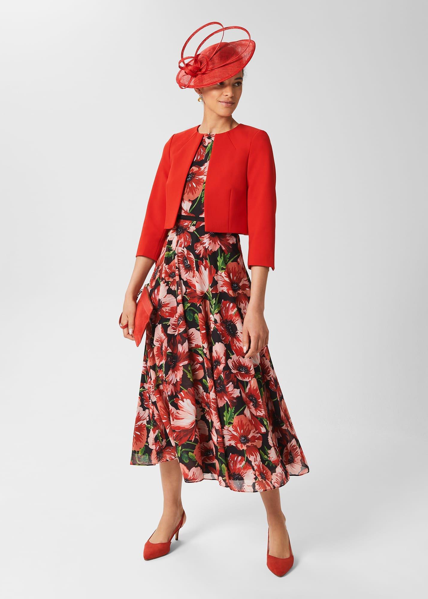 Petite Arizona Jacket, Red, hi-res