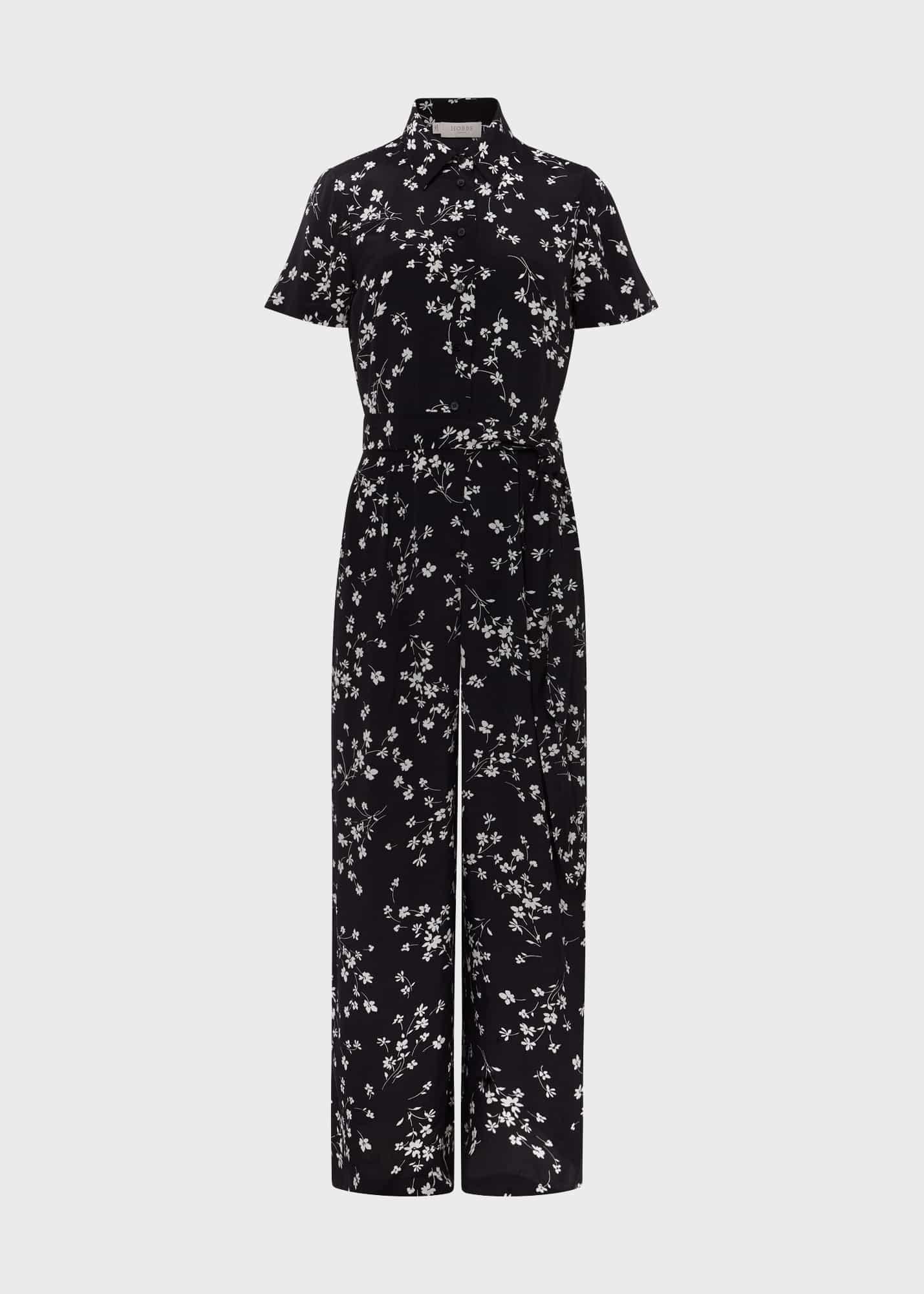 Olivia Jumpsuit, Navy Ecru, hi-res