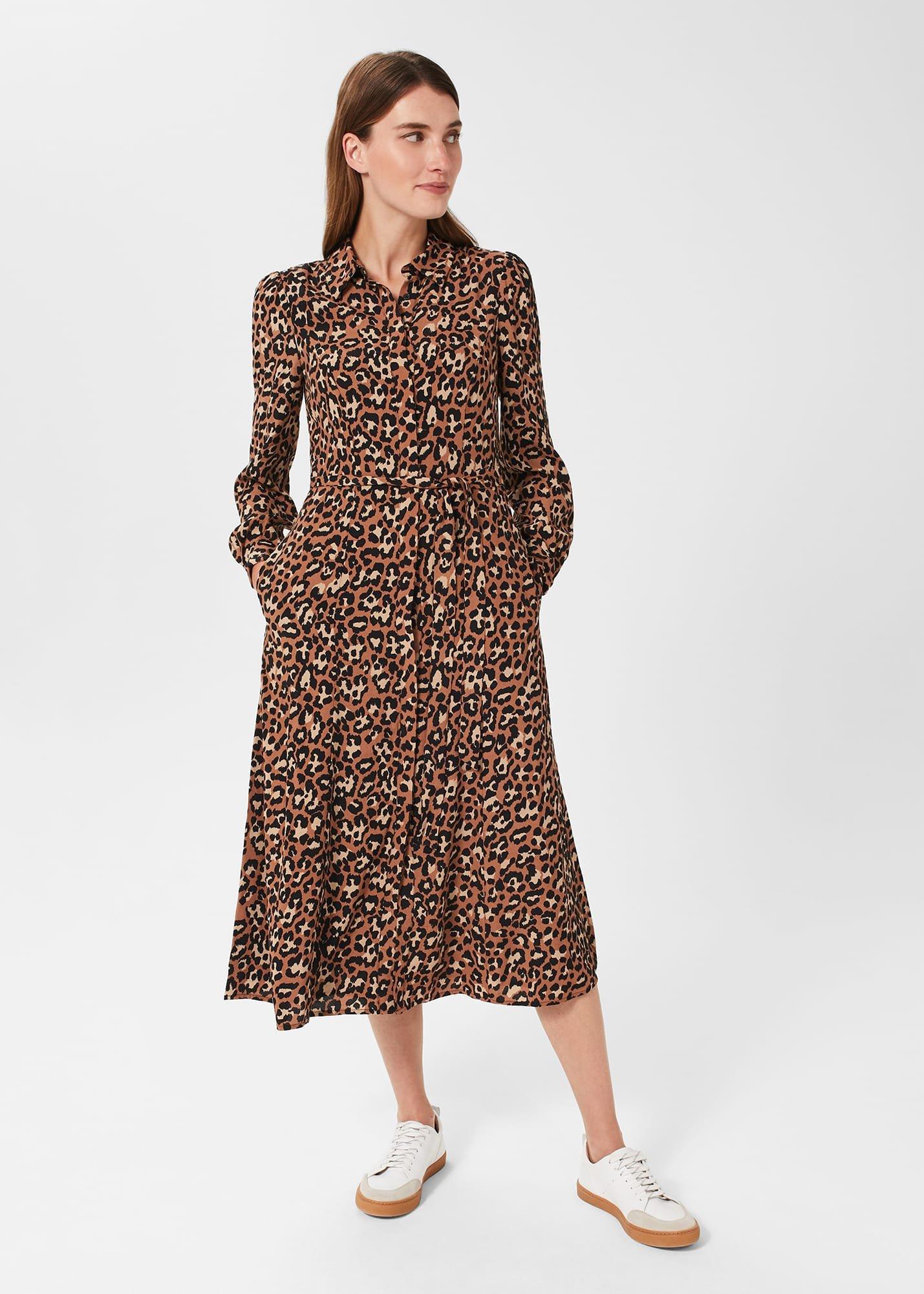 Savannah Shirt Dress, Vicuna Camel, hi-res
