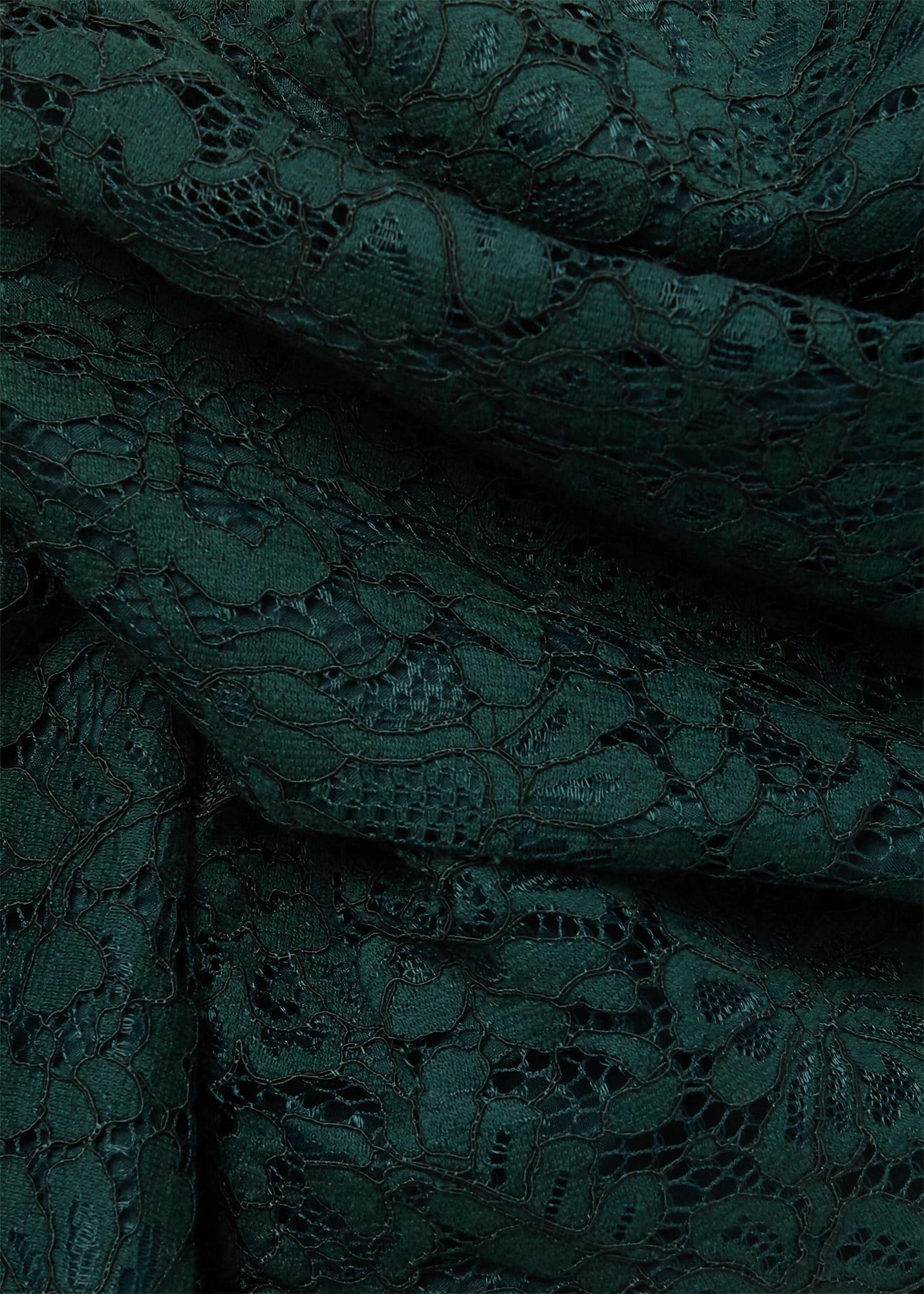 Mireya Lace Shift Dress, Evergreen, hi-res