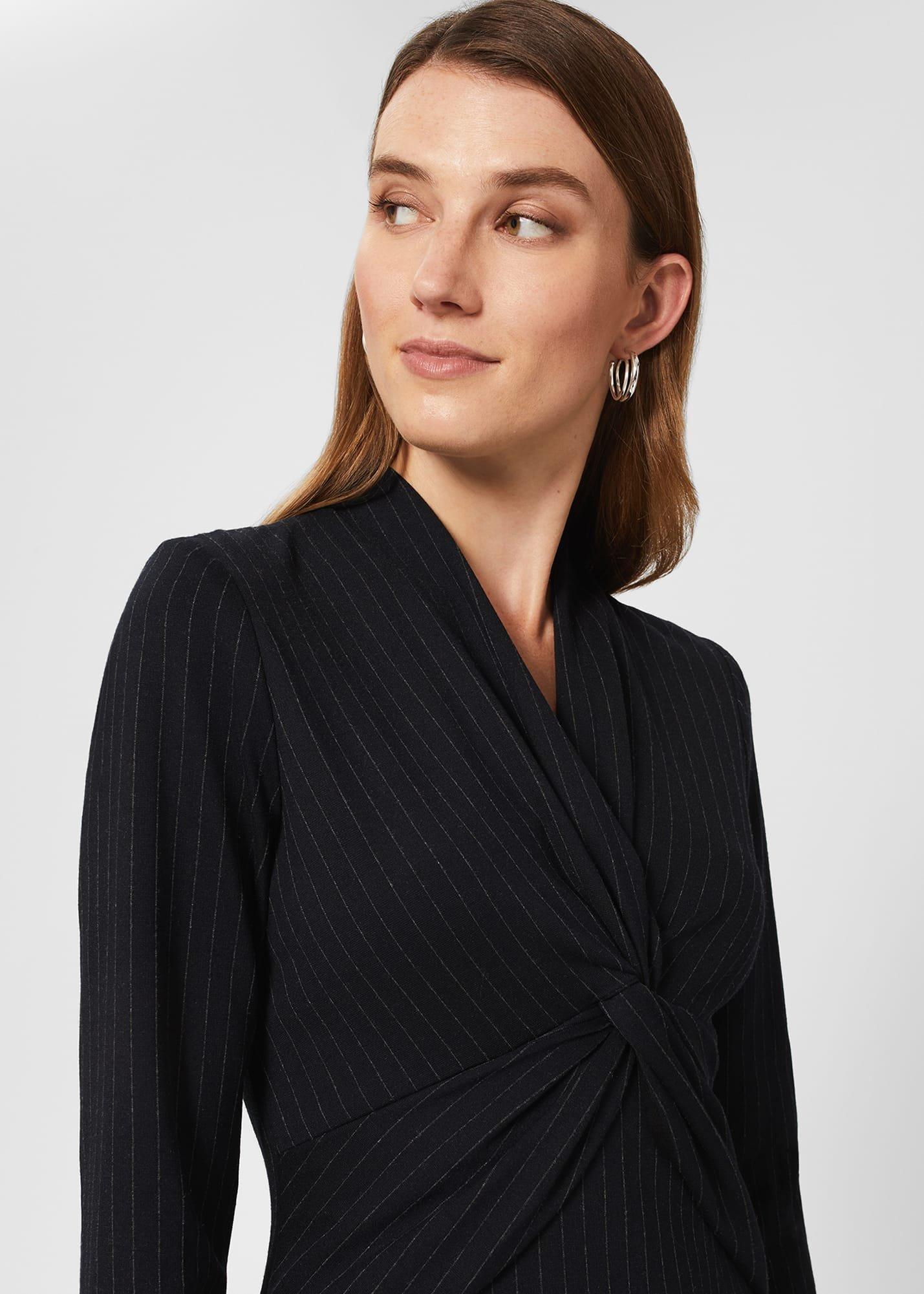 Jules Dress, Navy Ivory, hi-res