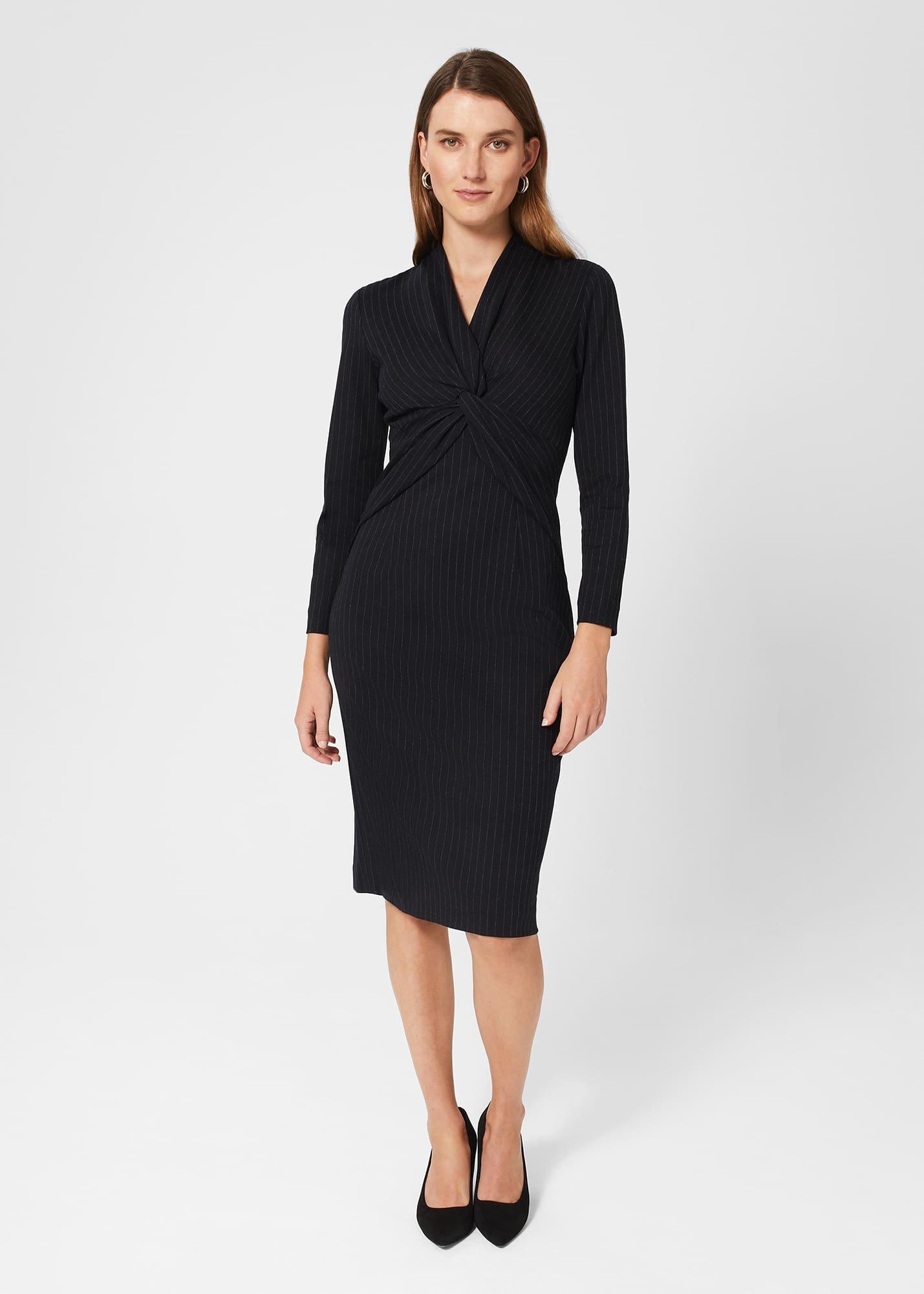 Jules Dress, Navy Ivory, hi-res