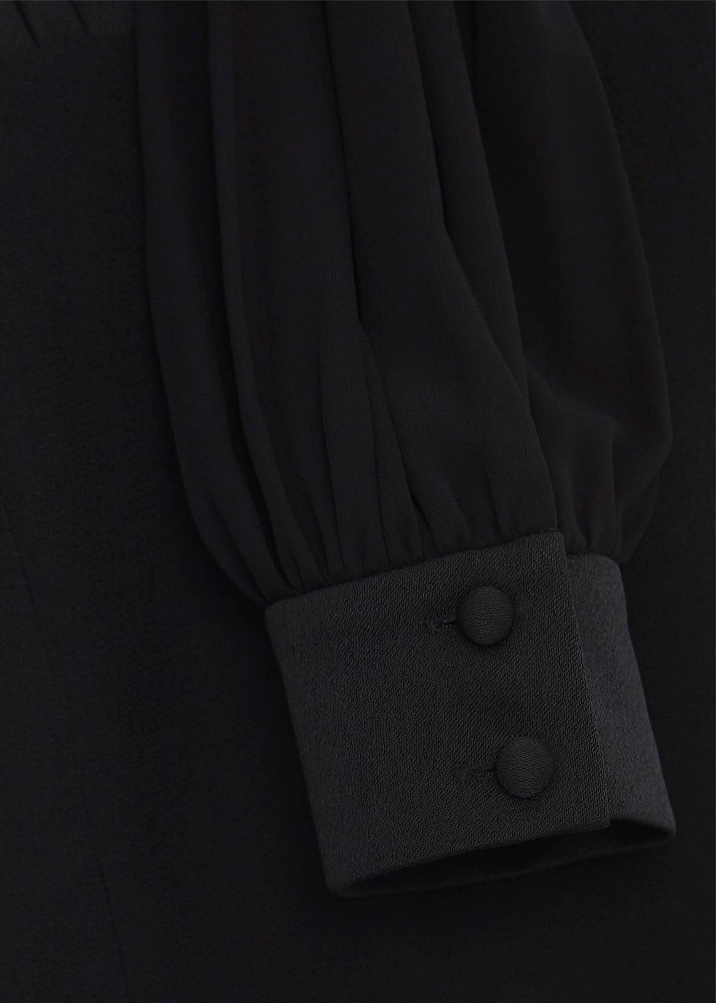 Stephanie Tux Shift Dress, Black, hi-res