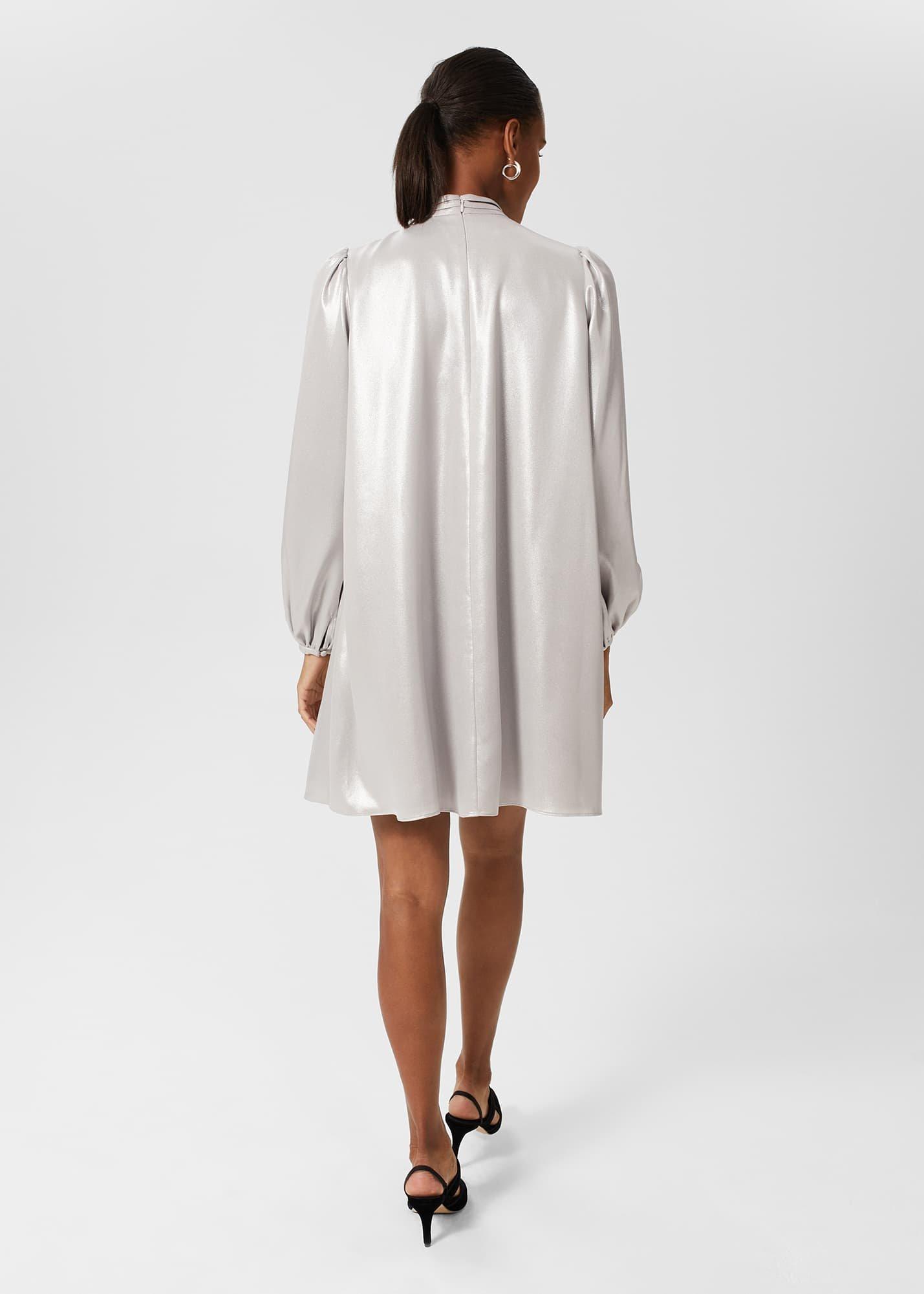 Alexandria Dress, Silver, hi-res