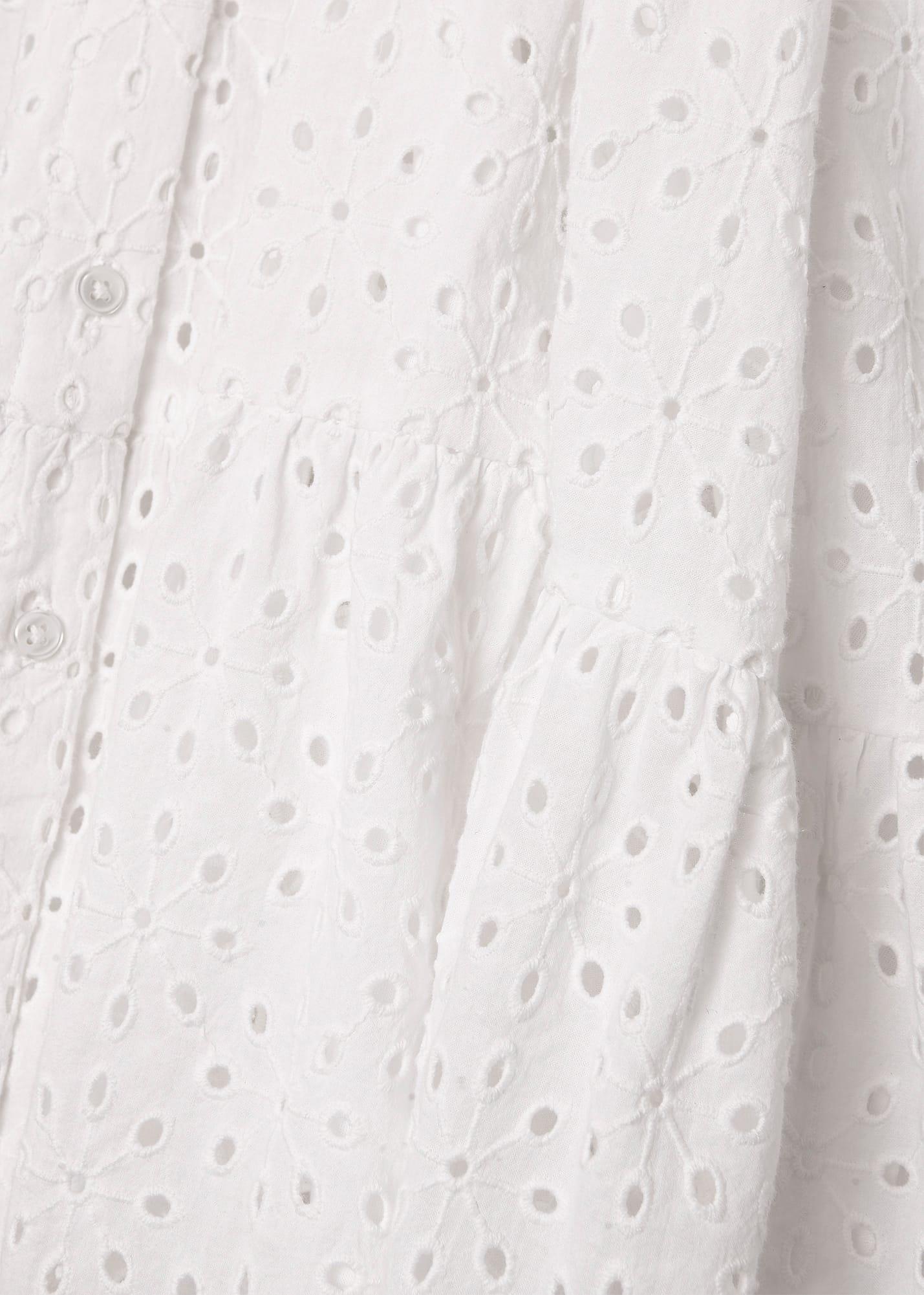 Esme Broderie Dress, Ivory, hi-res