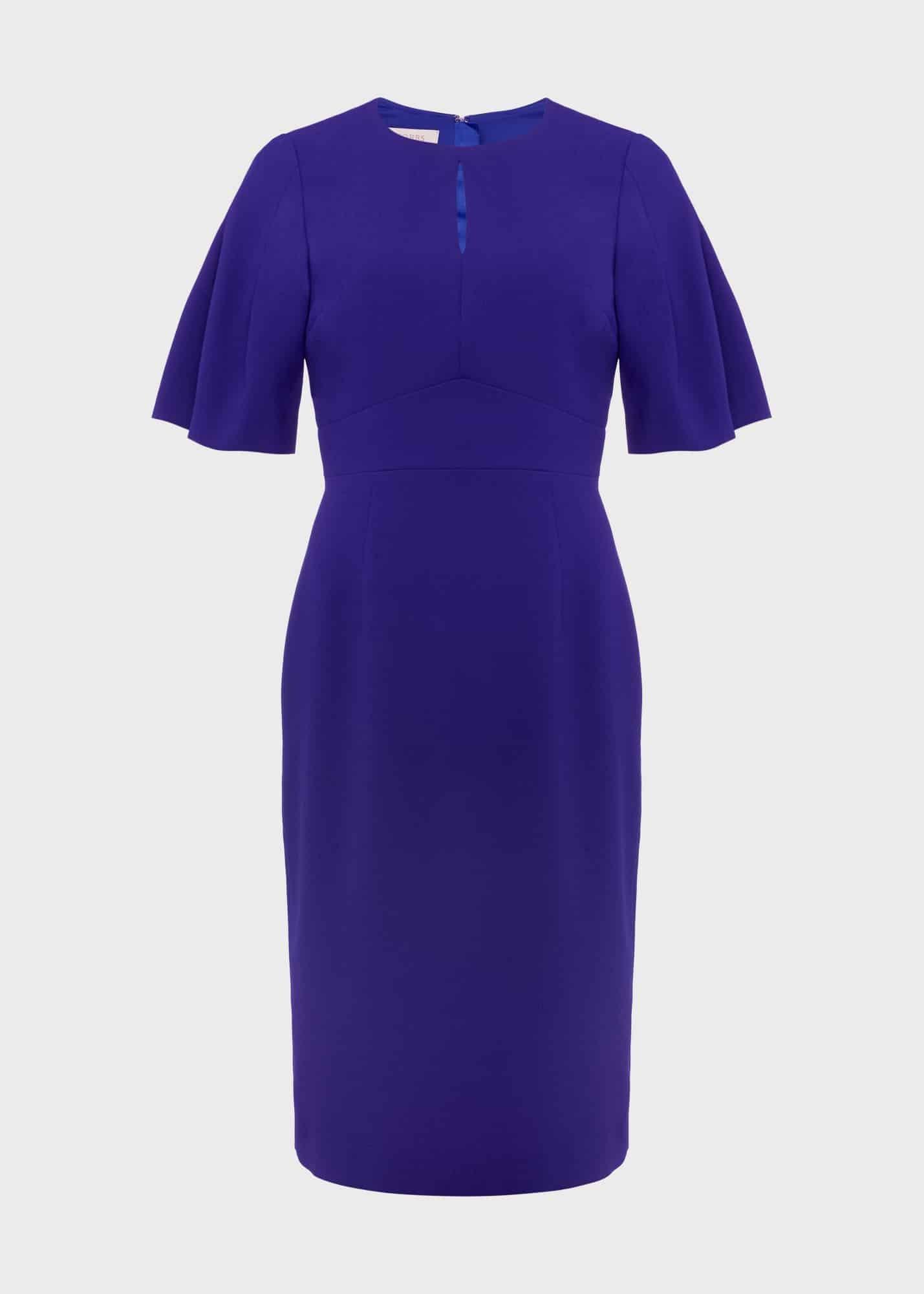 Izara Shift Dress, Ultramarine, hi-res