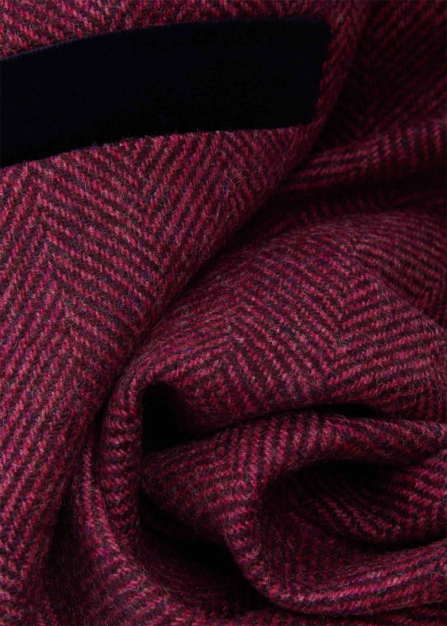 Lucia Wool Dress, Purple Multi, hi-res