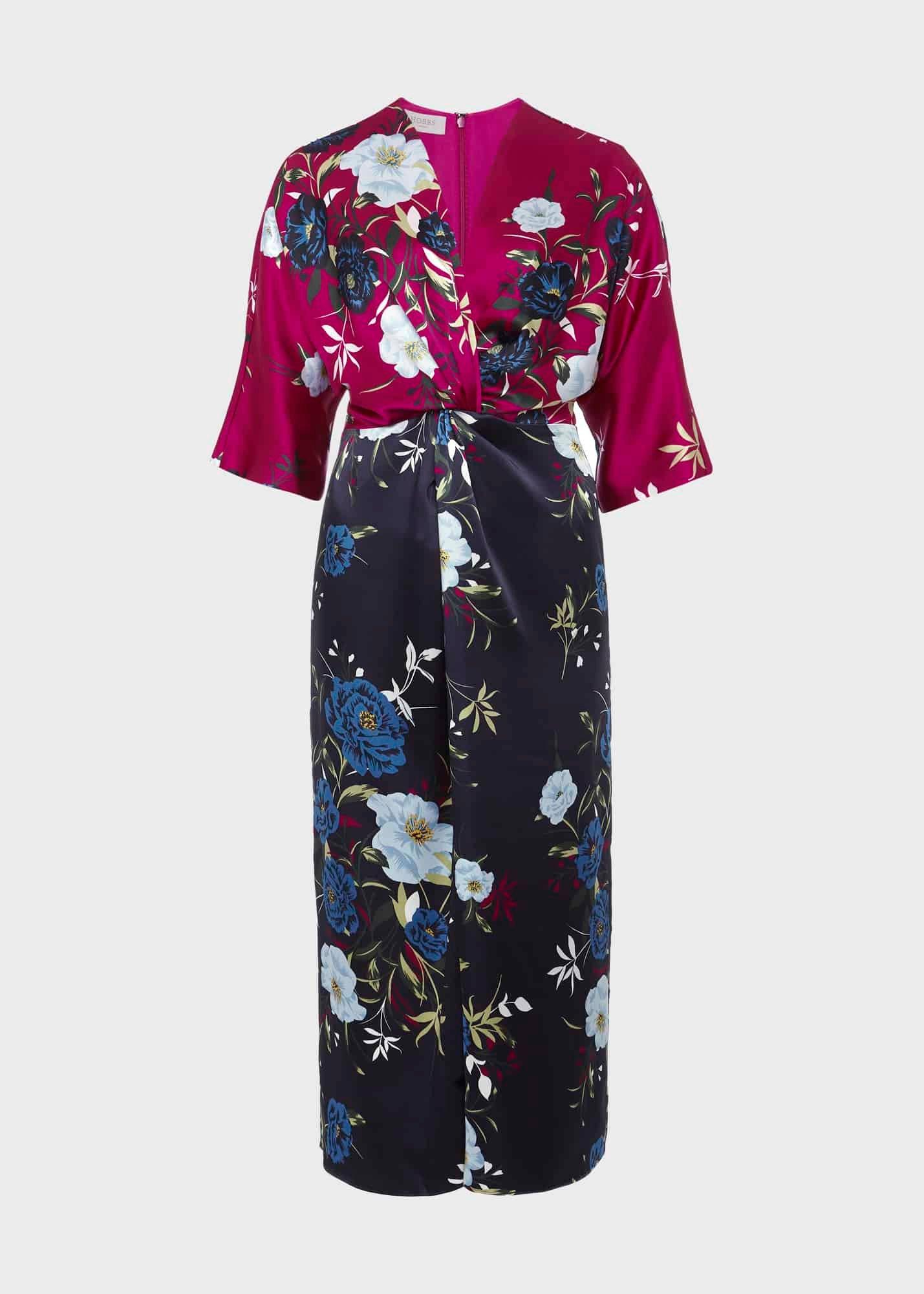 Farrah Dress, Purple Navy, hi-res