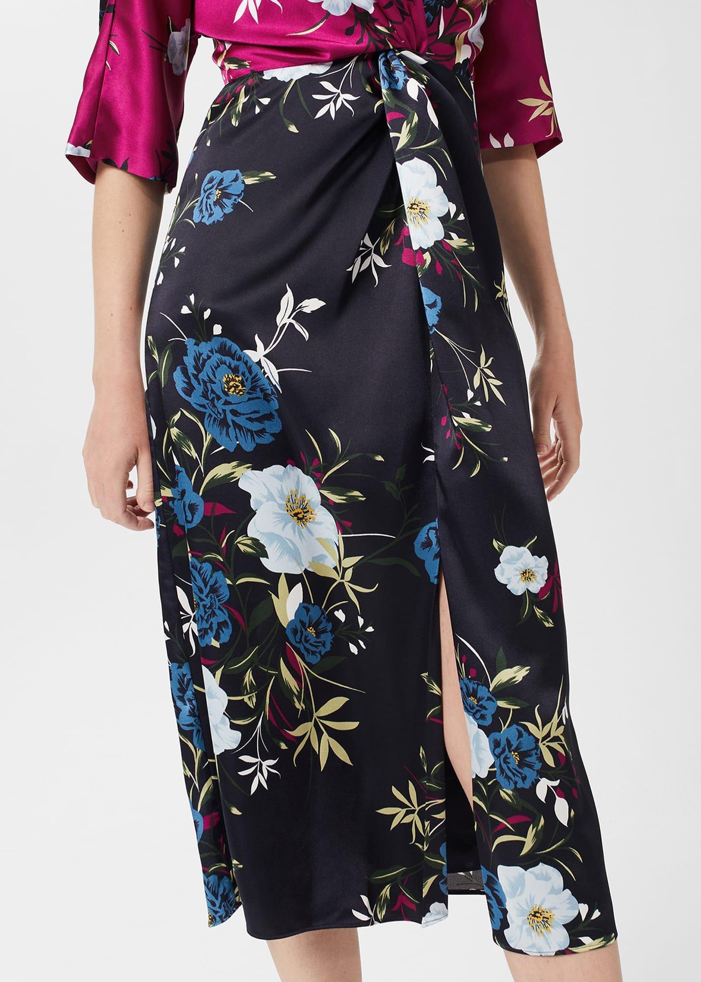 Farrah Dress, Purple Navy, hi-res