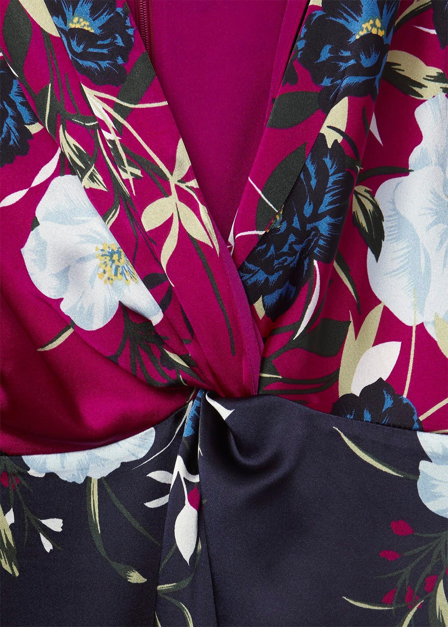 Farrah Dress, Purple Navy, hi-res