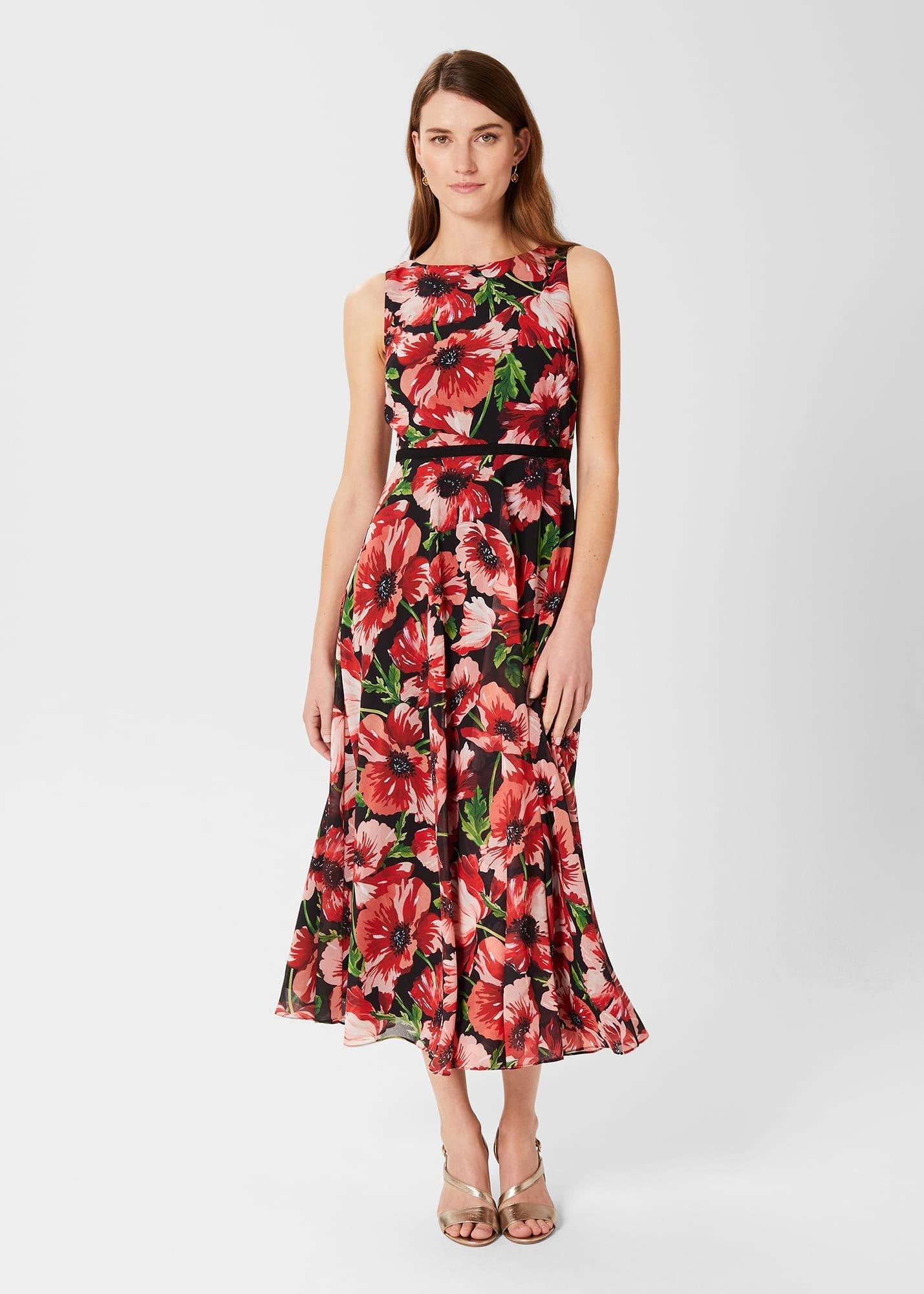Carly Floral Midi Dress