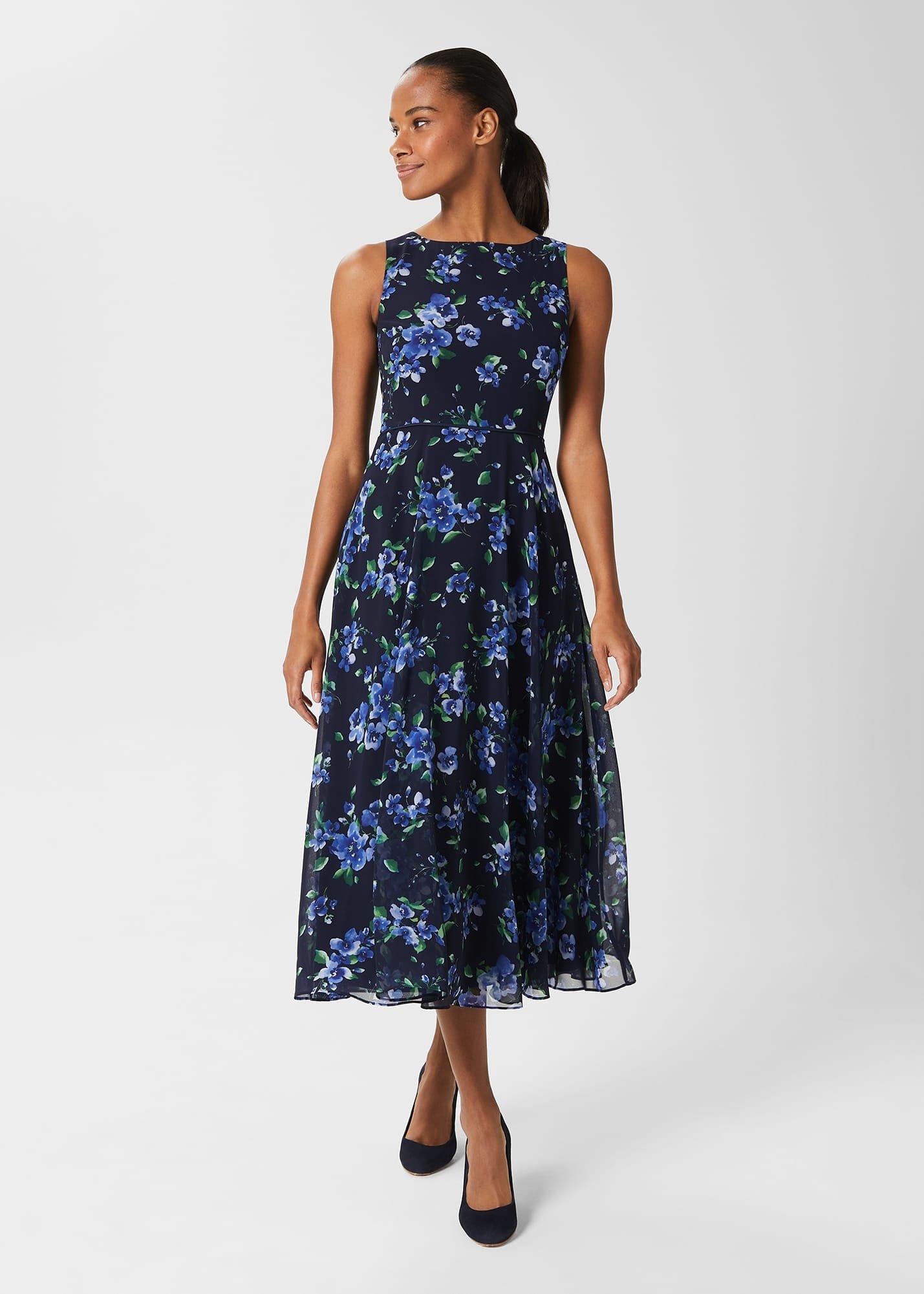 Carly Floral Midi Dress