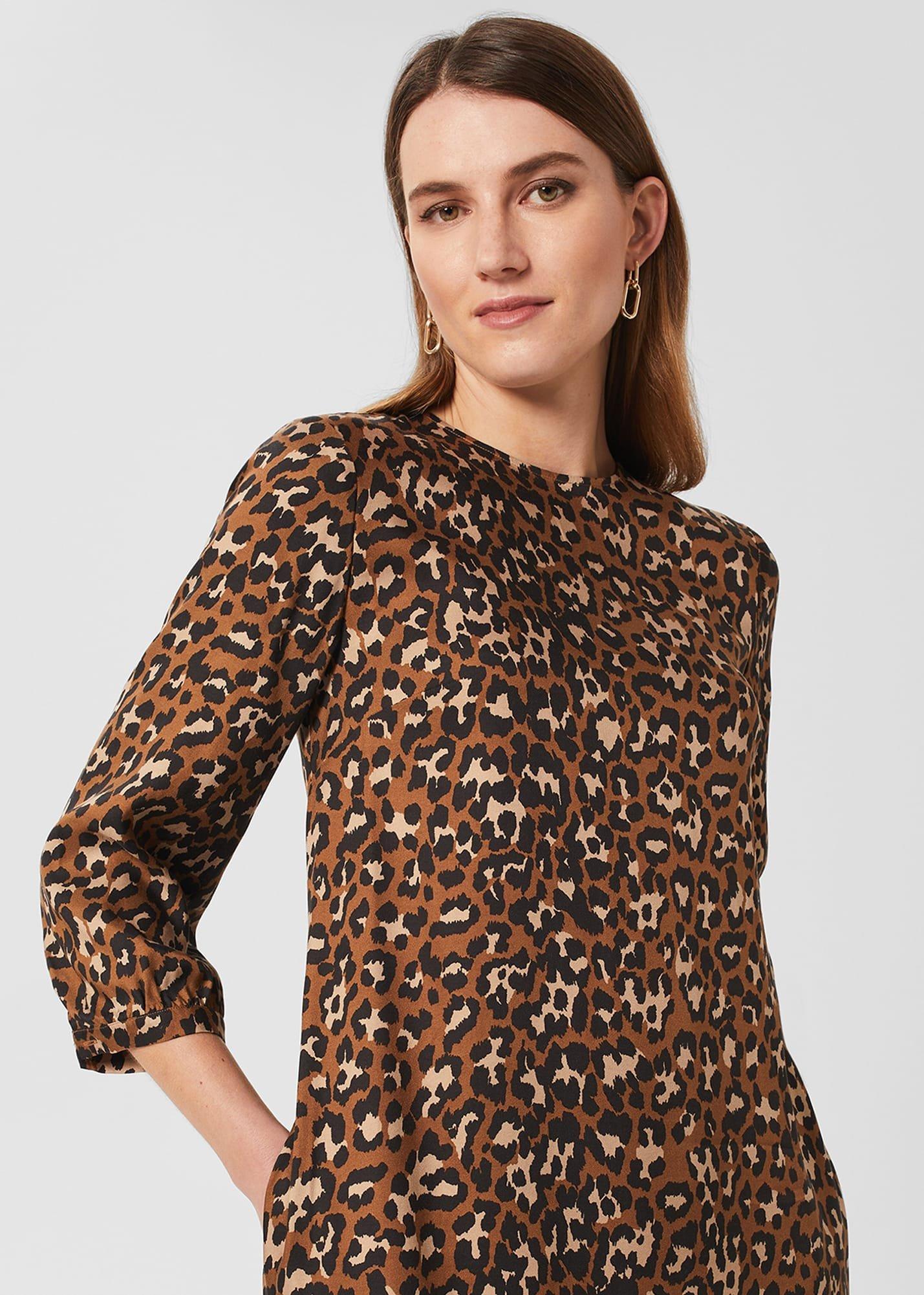 Prim Tunic Dress, Black Vicuna, hi-res