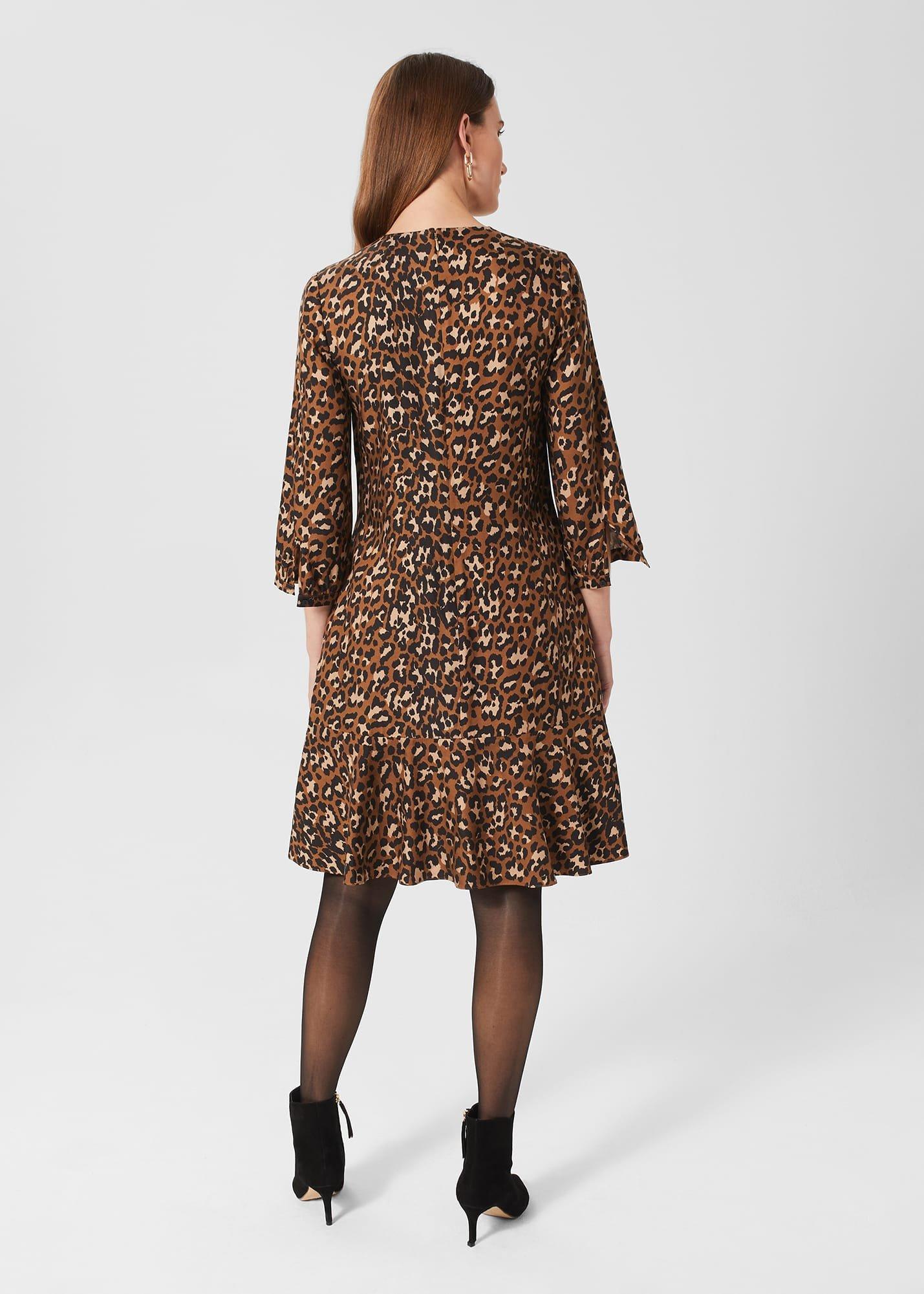 Prim Tunic Dress, Black Vicuna, hi-res