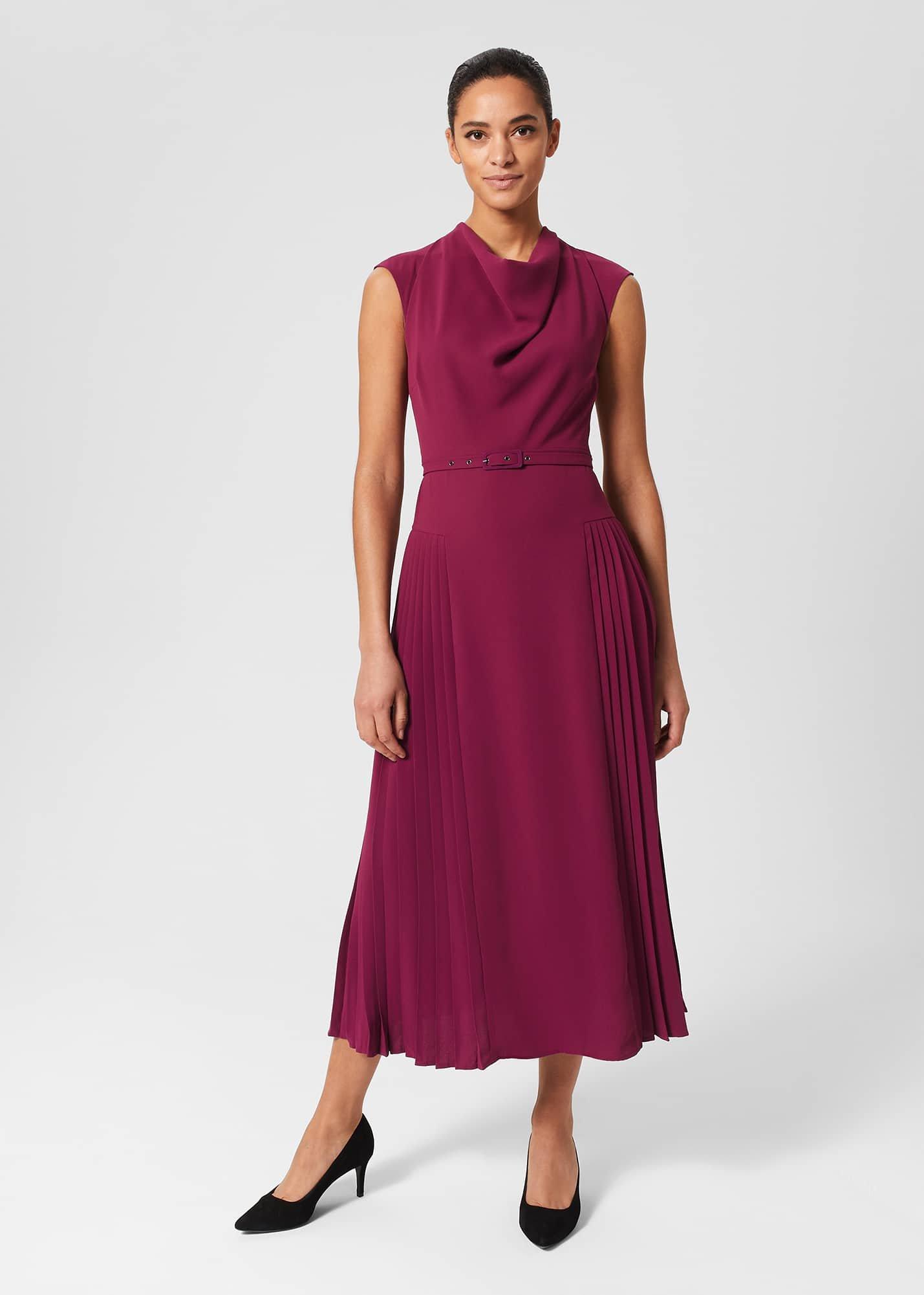 Sierra Dress, Warm Plum, hi-res