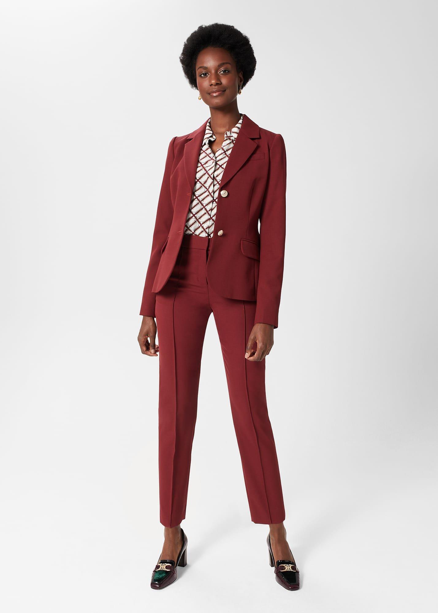 Eva Printed Silk Blouse, Ivory Multi, hi-res