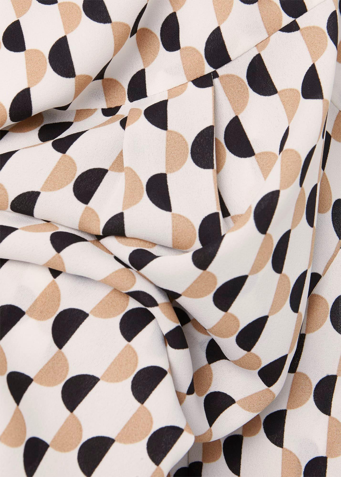 Emery Blouse, Ivory Black, hi-res