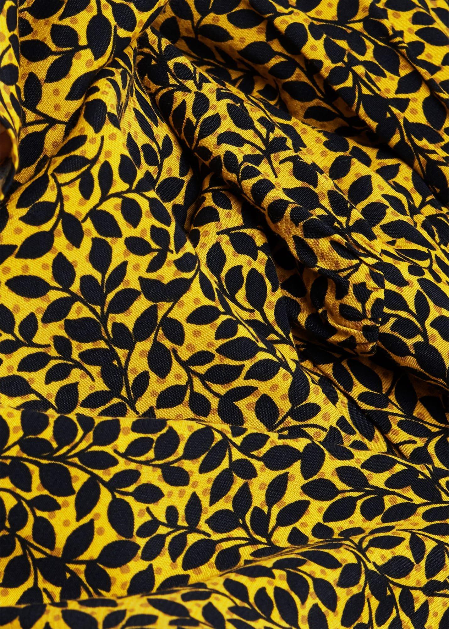 Addison Blouse, Gold Chartreuse, hi-res