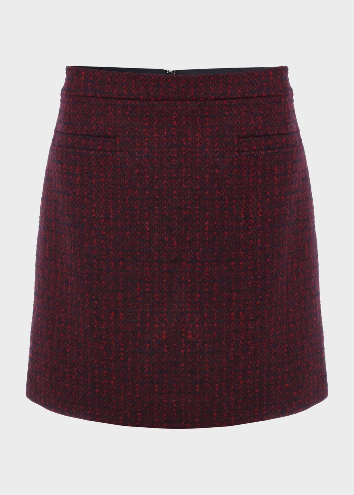 Meera Skirt, Red Navy, hi-res