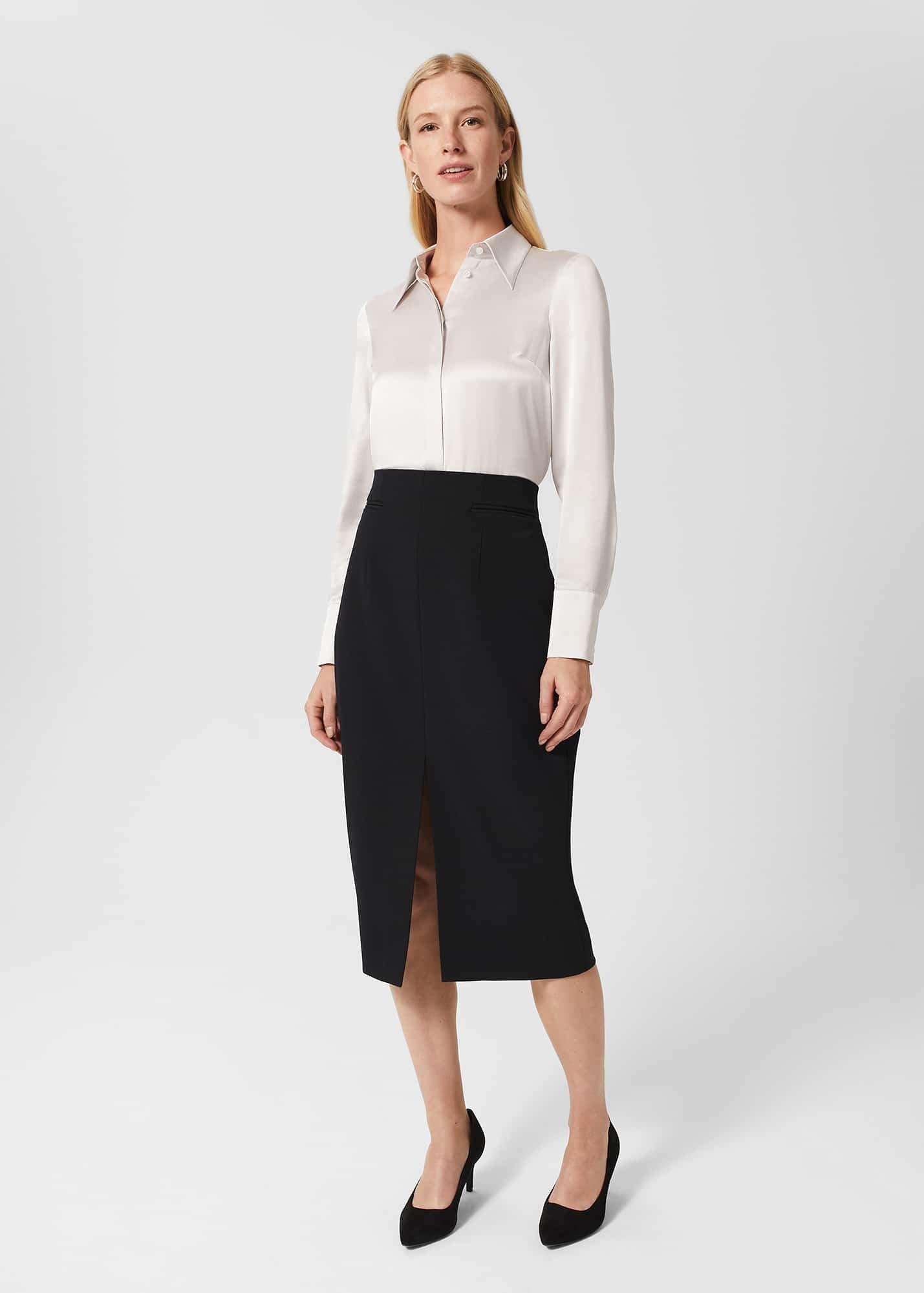 Clarice Skirt, Black, hi-res