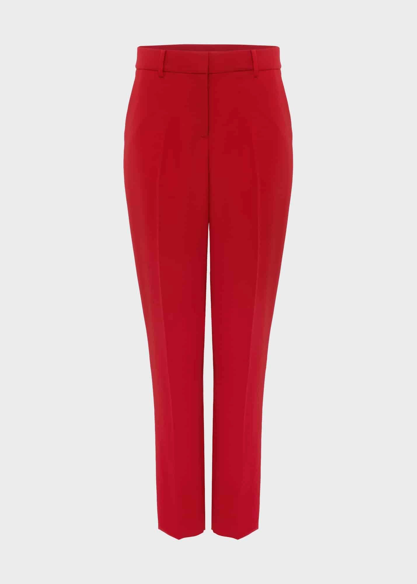 Adelia Trousers, Red, hi-res