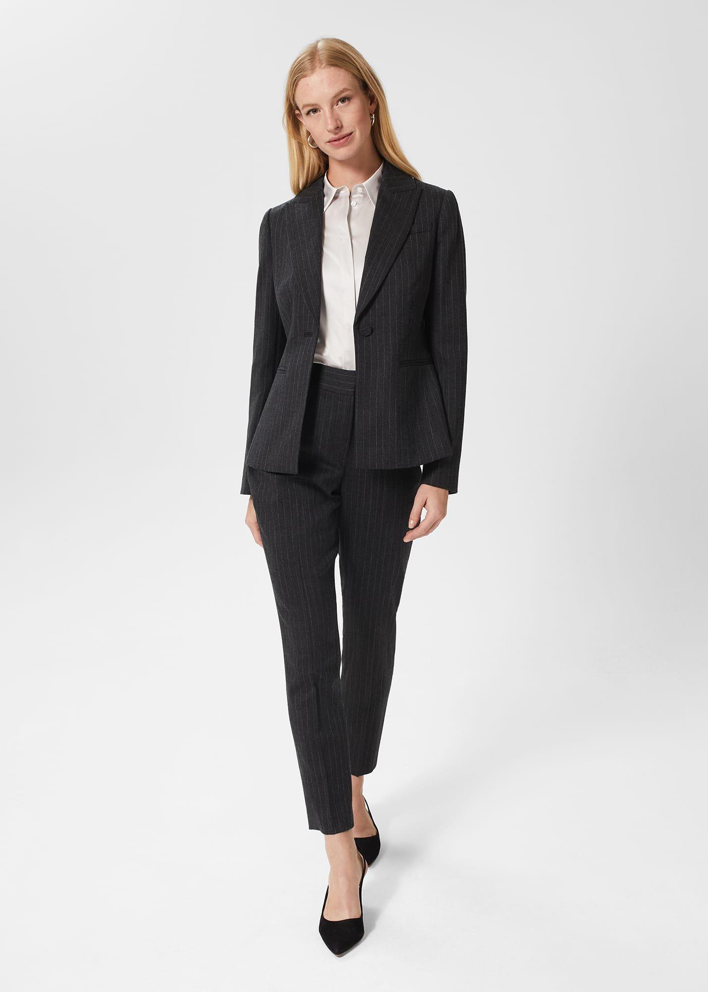 Chelsea Trousers, Charcoal Ivory, hi-res
