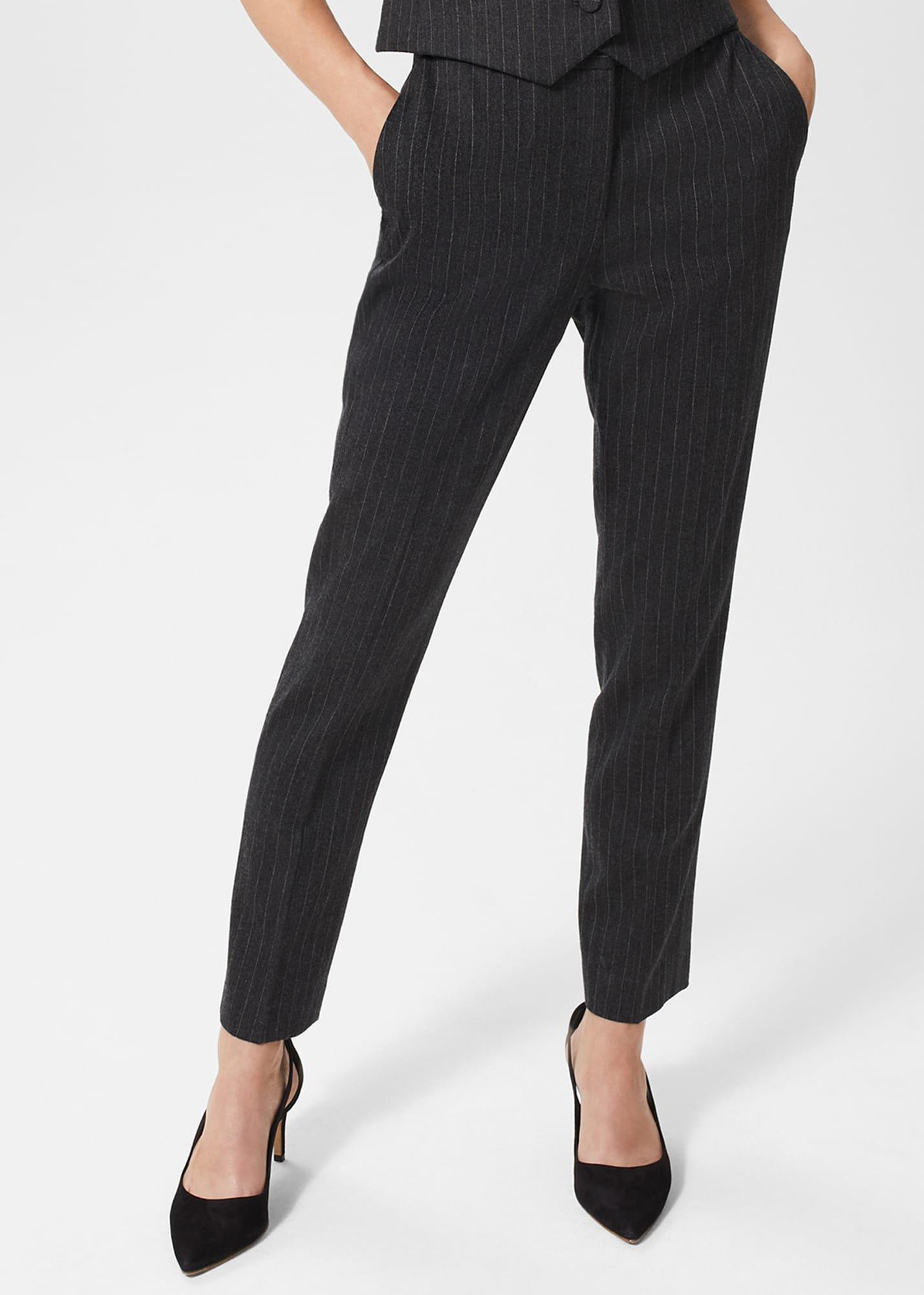 Chelsea Trousers, Charcoal Ivory, hi-res