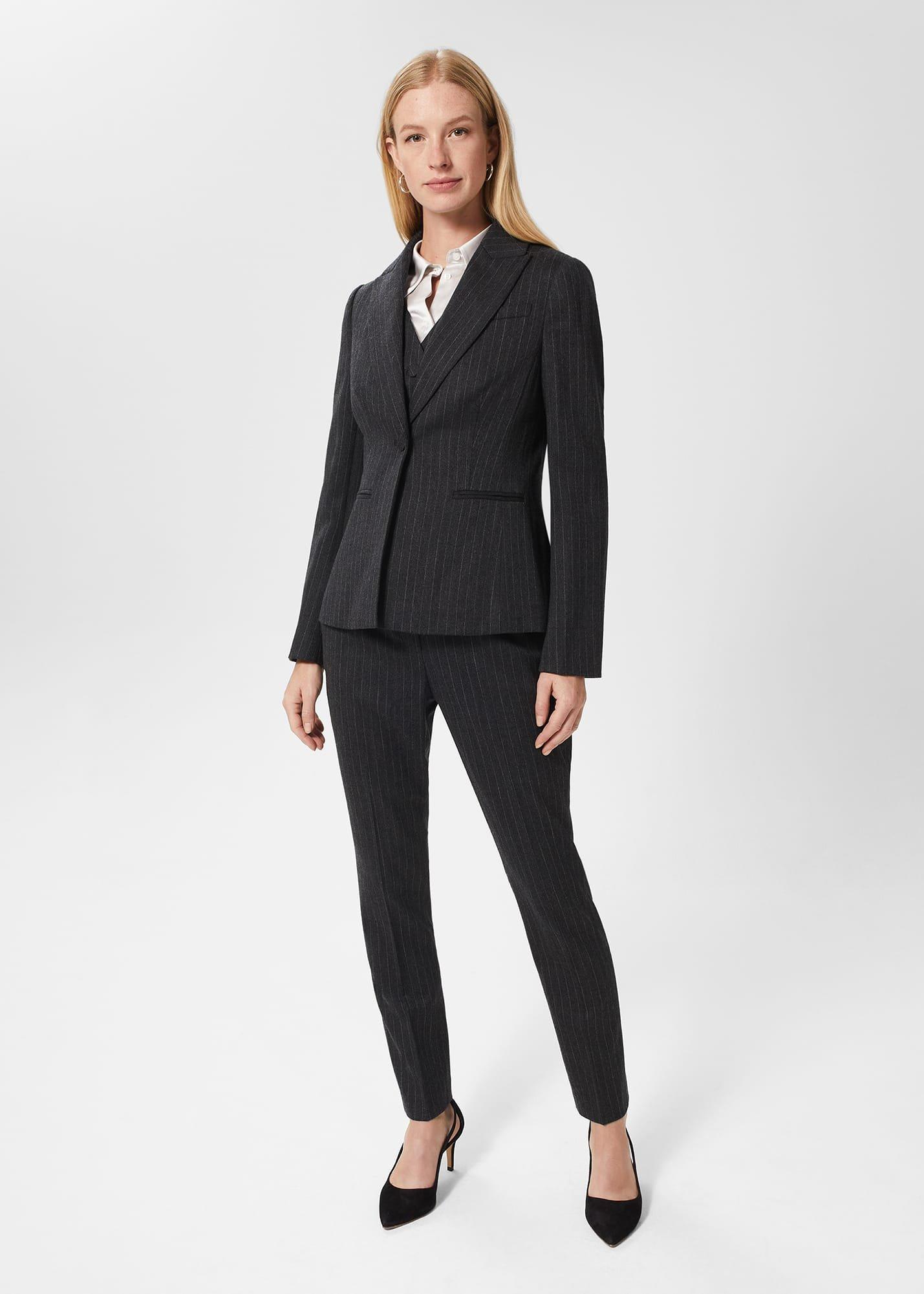 Chelsea Trousers, Charcoal Ivory, hi-res