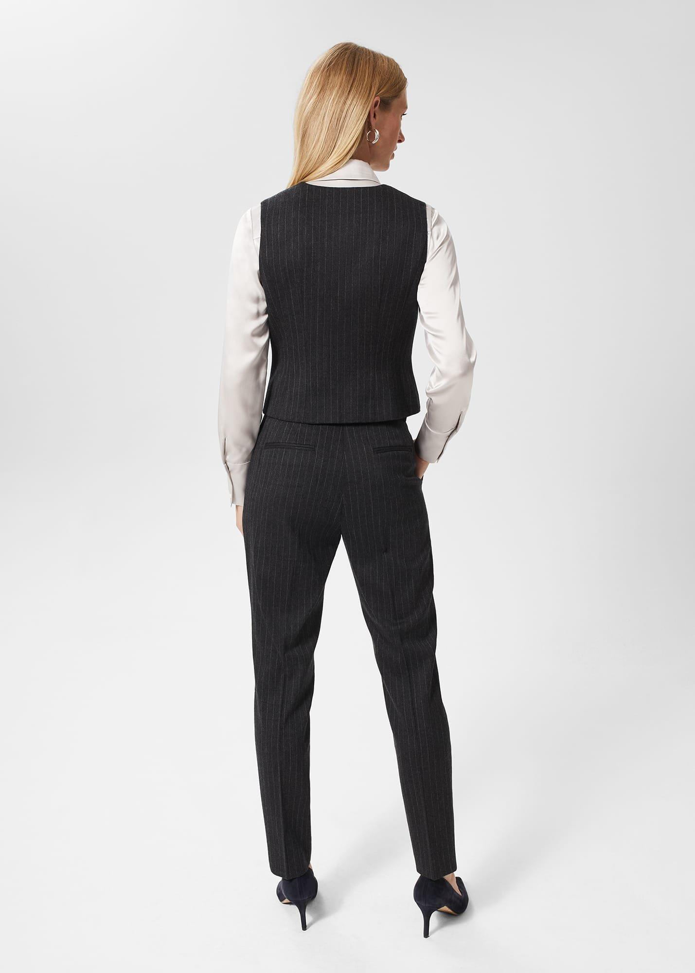 Chelsea Trousers, Charcoal Ivory, hi-res