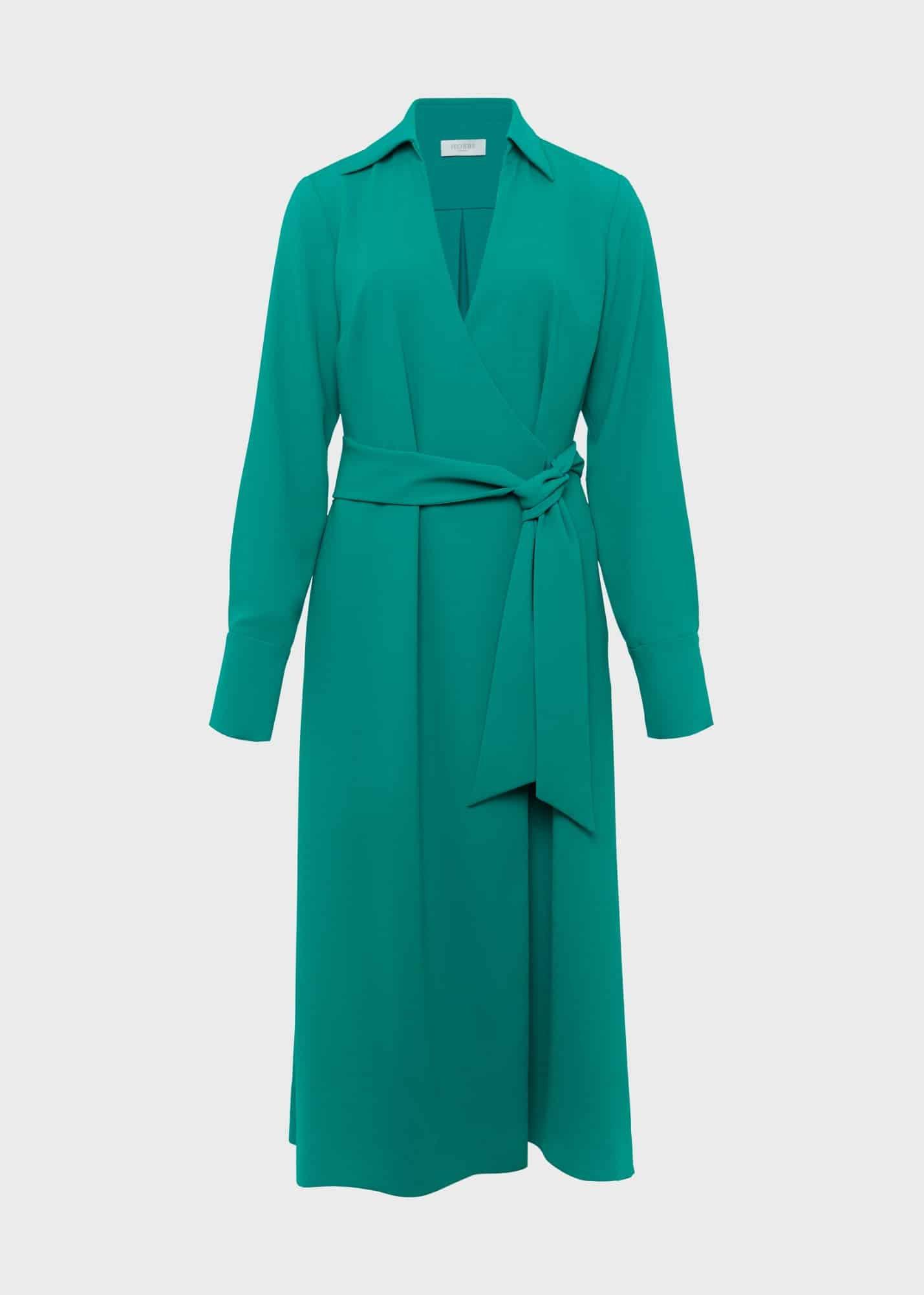 Prue Maxi Fit And Flare Dress , Green, hi-res