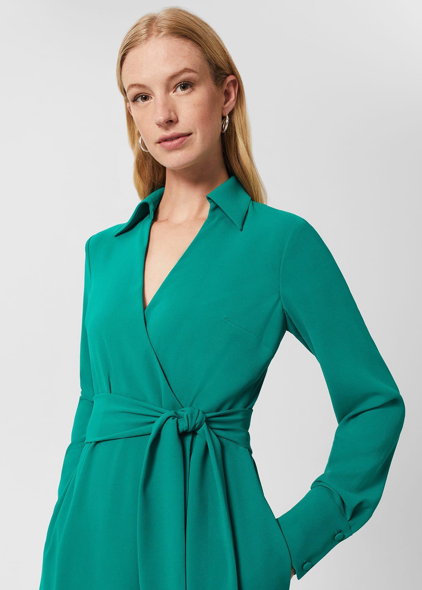 Prue Maxi Fit And Flare Dress , Green, hi-res