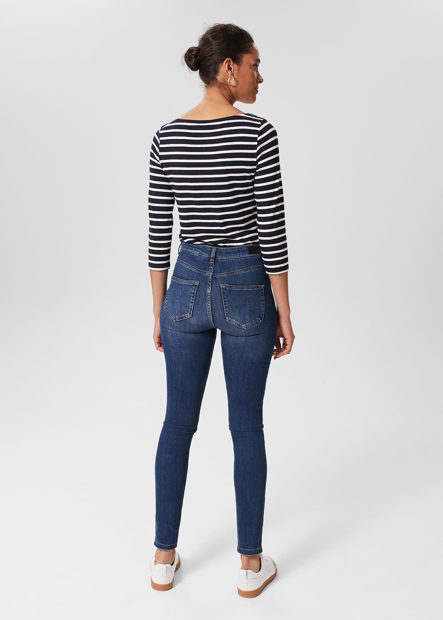 Gia Sculpting Jeans, Mid Wash, hi-res