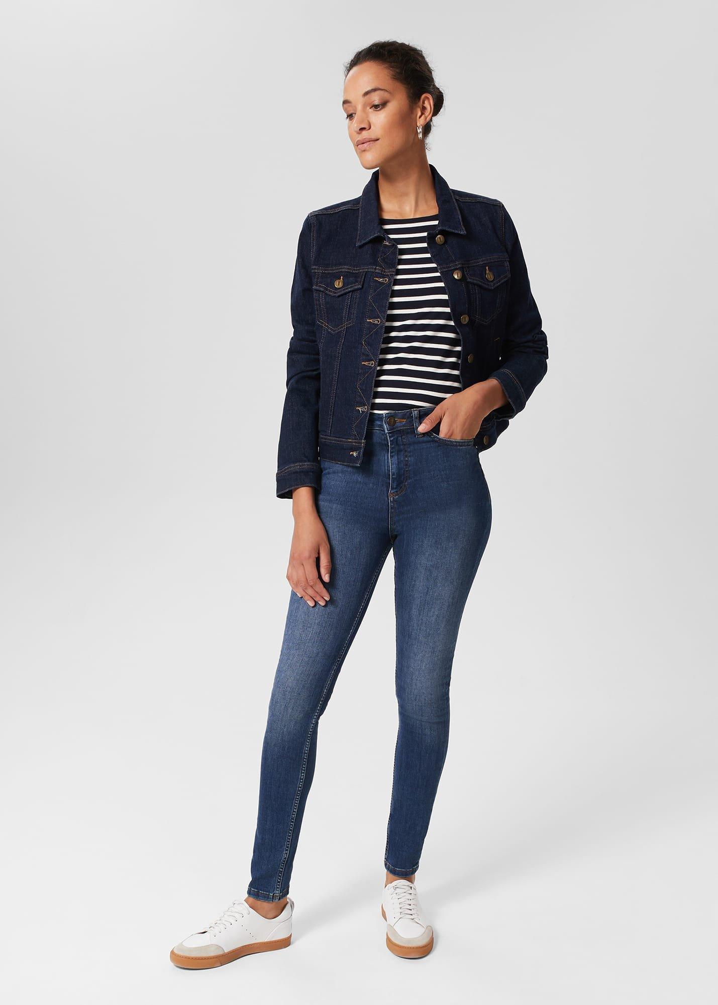 Gia Sculpting Jeans, Mid Wash, hi-res