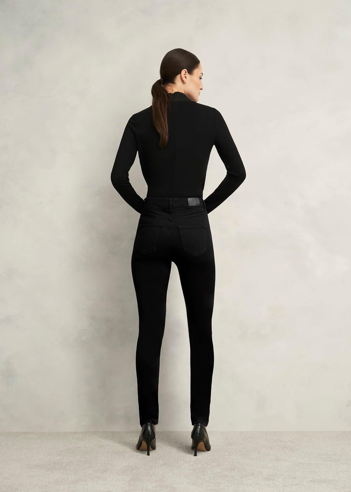 Gia Sculpting Jeans With Stretch , Black, hi-res