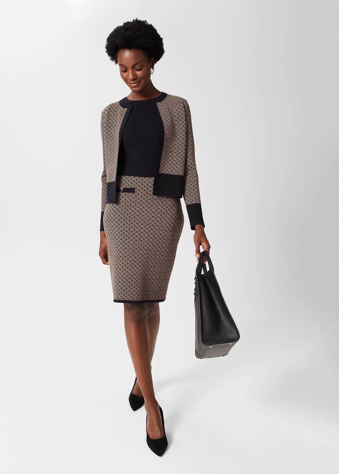 Perrie Knit Dress Suit Outfit, , hi-res