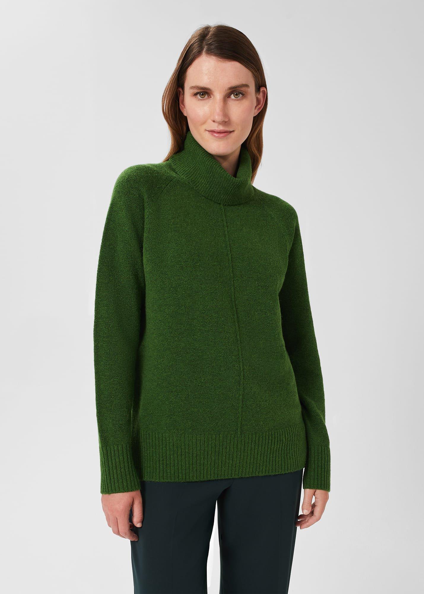 Aretha Jumper, Green, hi-res