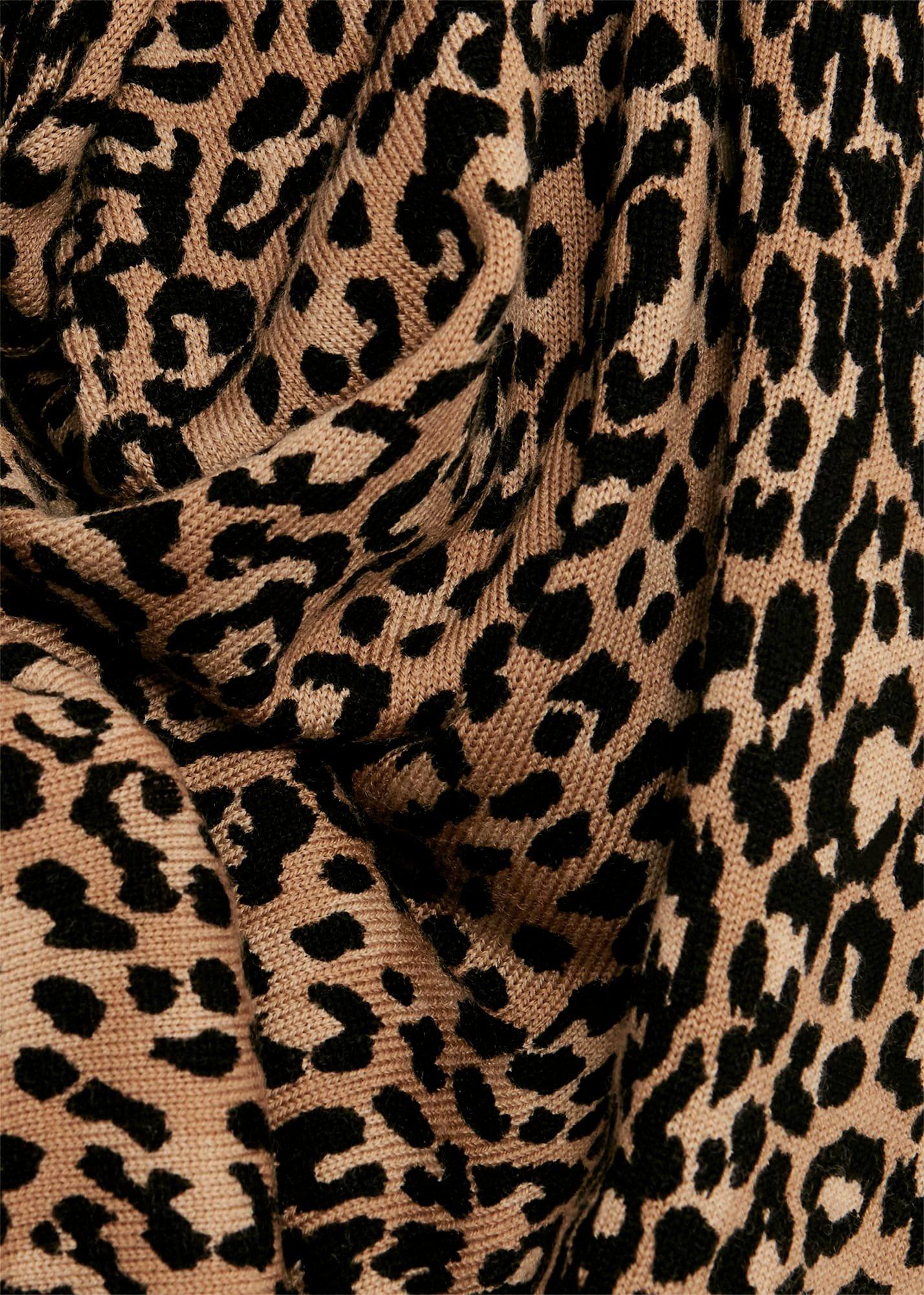 Katherine Merino Wool Jumper, Brown Multi, hi-res