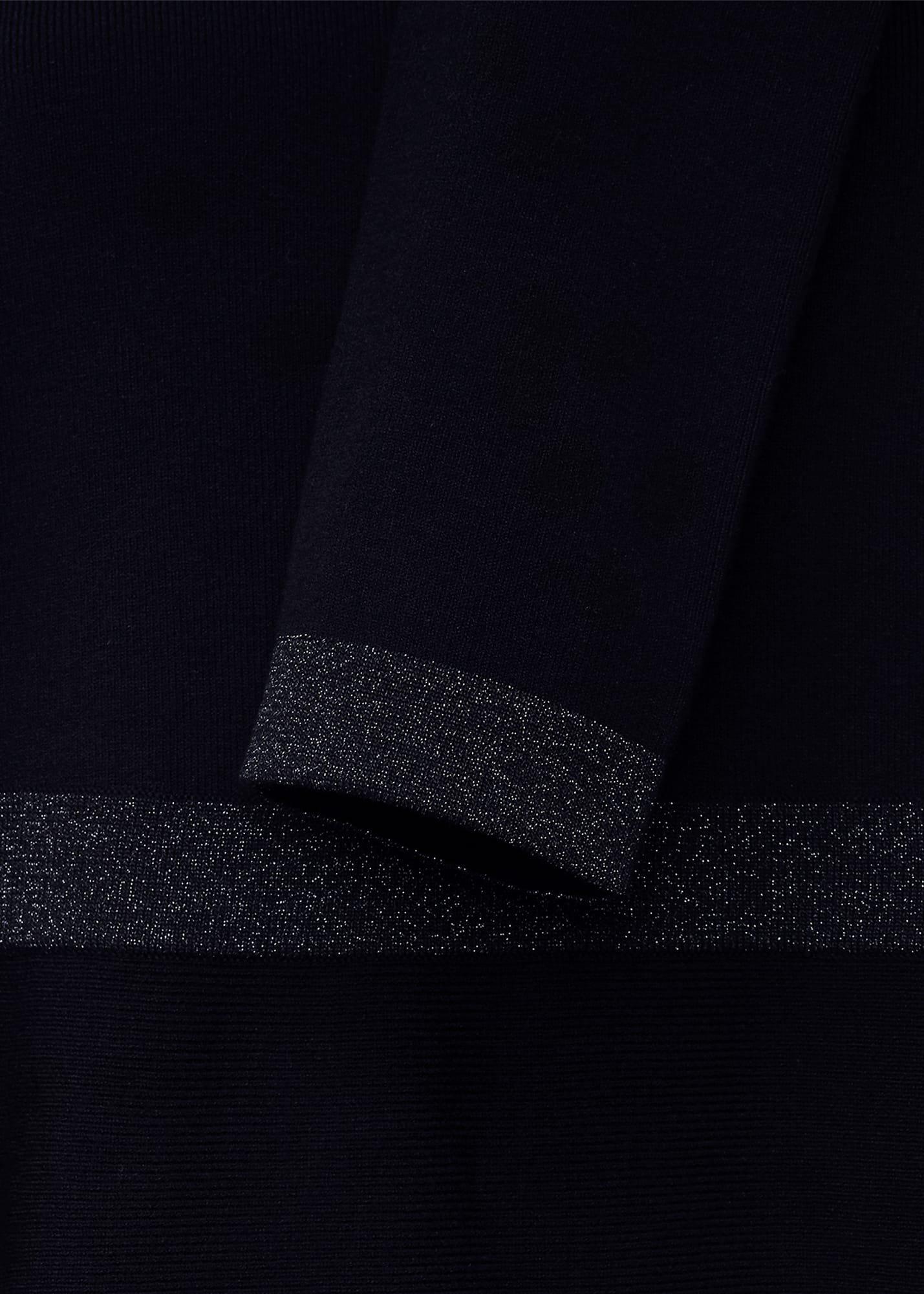 Cleo Knitted Dress, Navy, hi-res