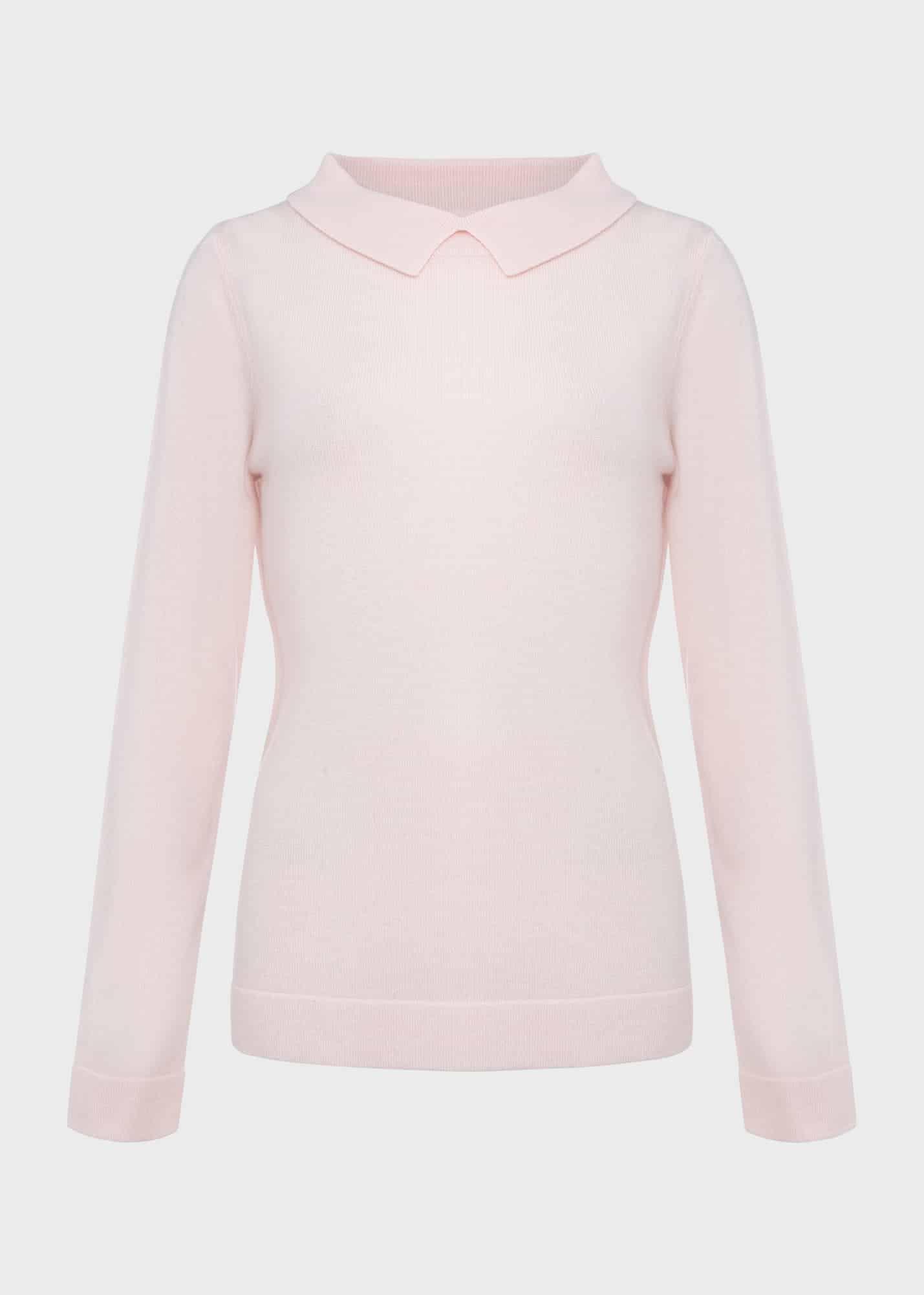 Priya Wool Cashmere Jumper, Sweet Pink, hi-res