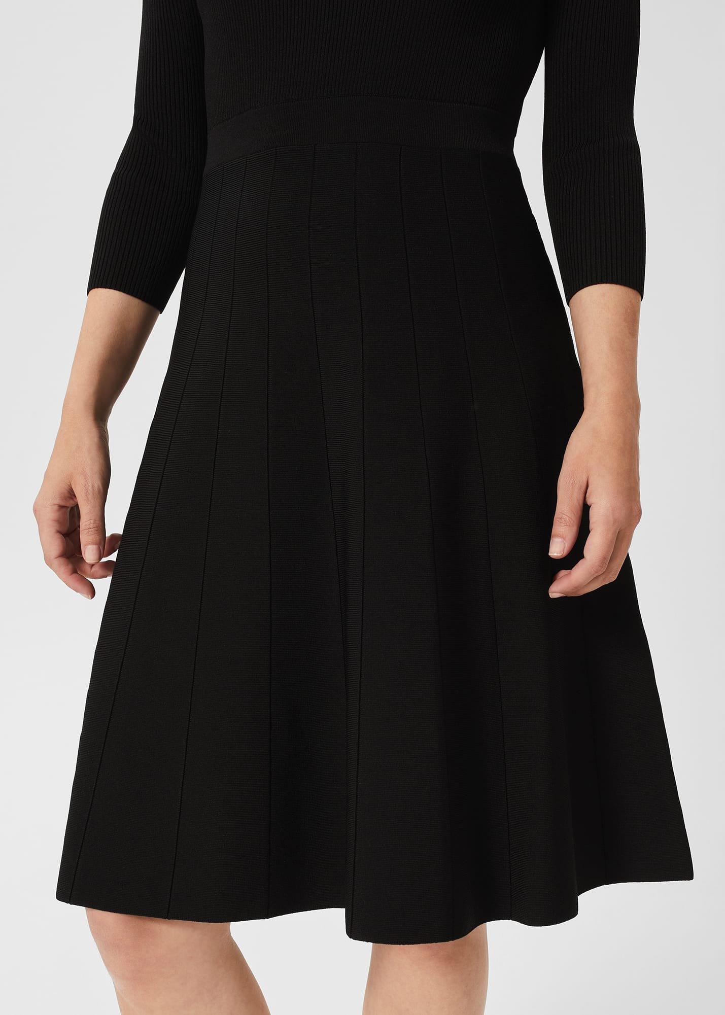 Petite Emily Sequin Dress, Black, hi-res