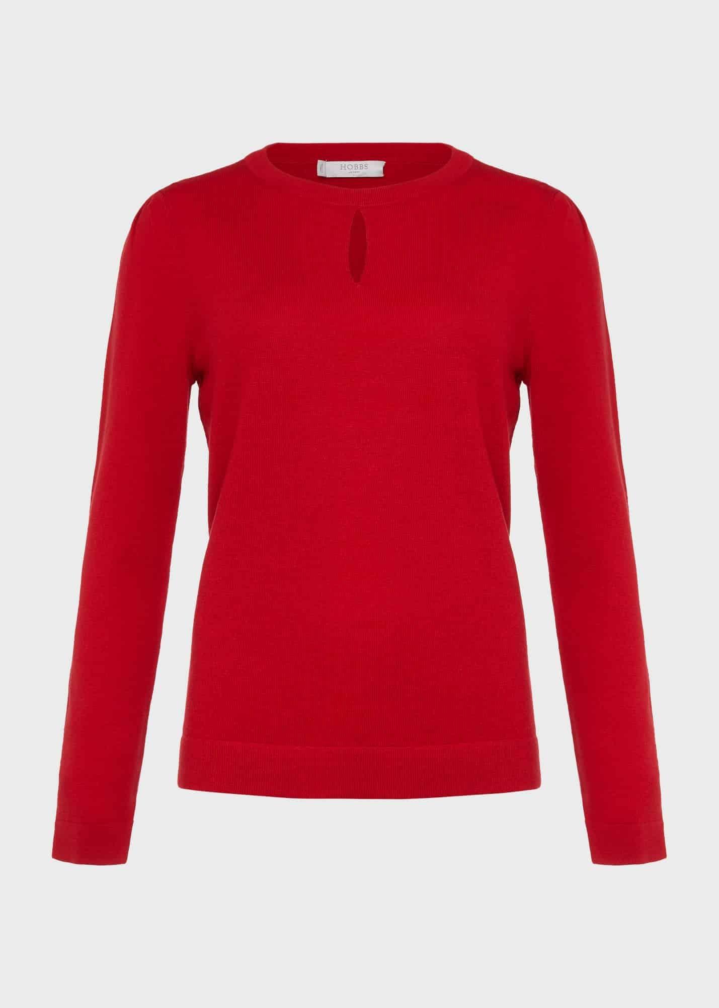 Marlena Jumper, Cherry Red, hi-res