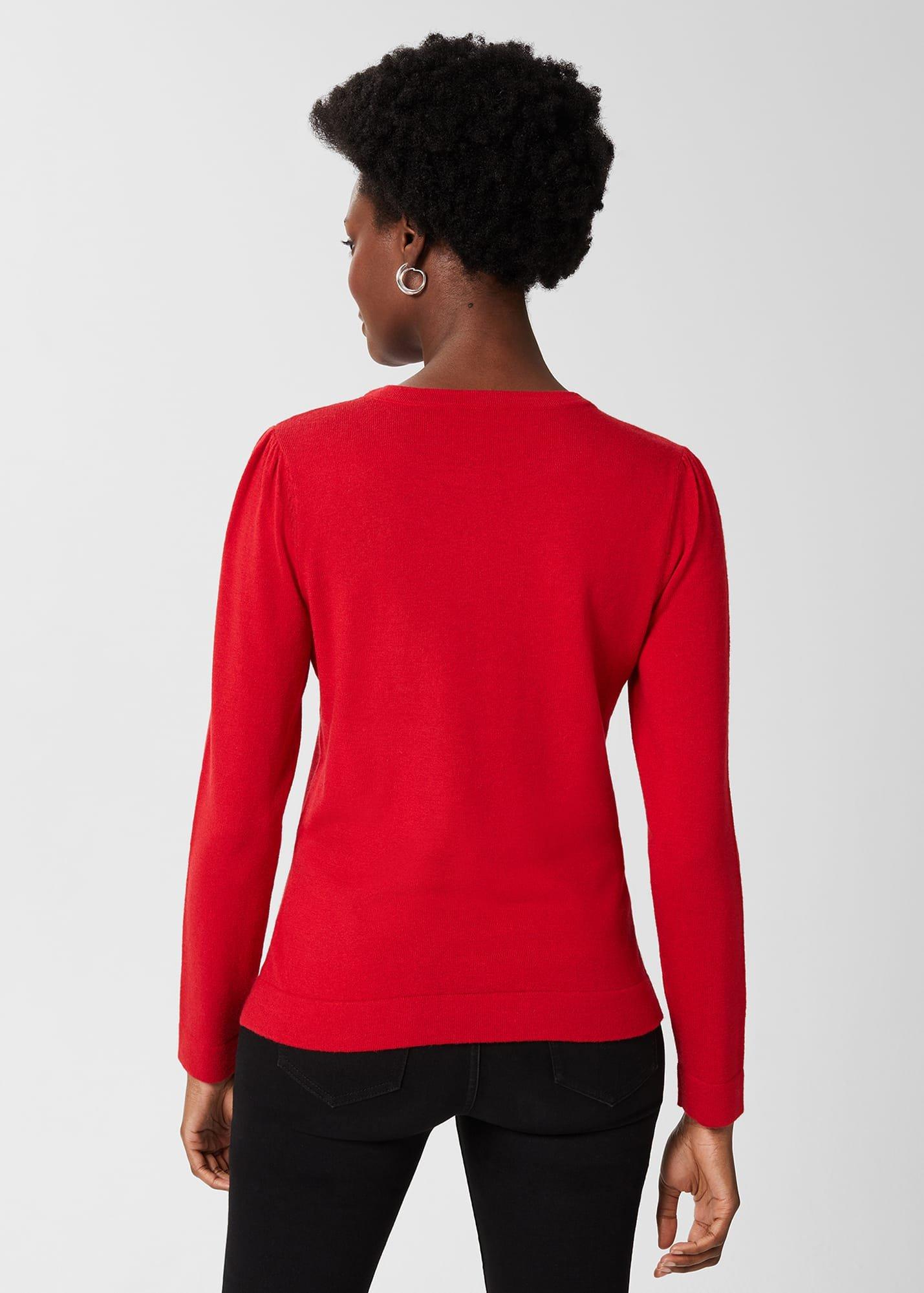 Marlena Jumper, Cherry Red, hi-res